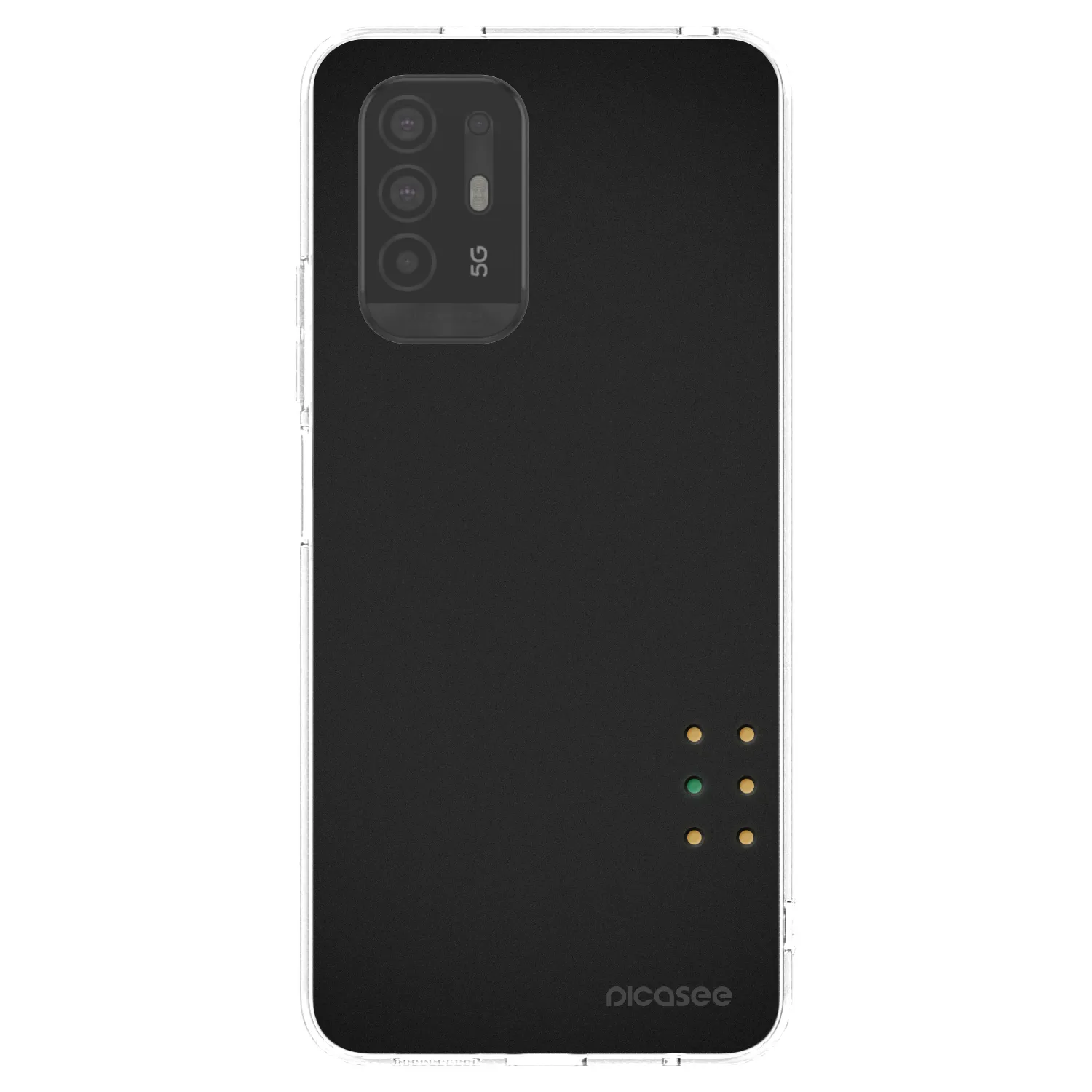 Picasee átlátszó szilikon tok az alábbi mobiltelefonokra OPPO A94 5G - Pulse