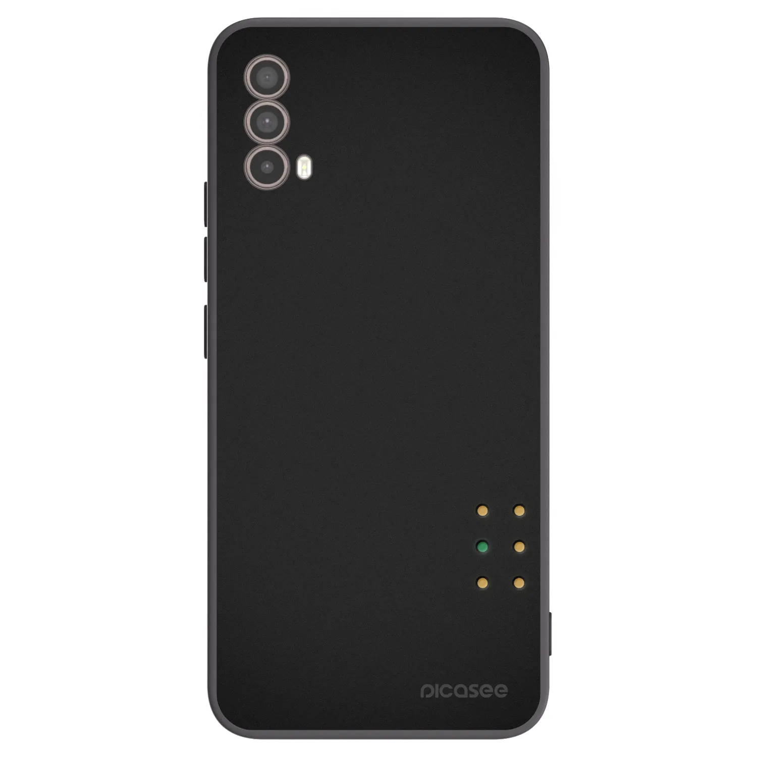 Picasee fekete szilikon tok az alábbi mobiltelefonokra Motorola Moto E40 - Pulse