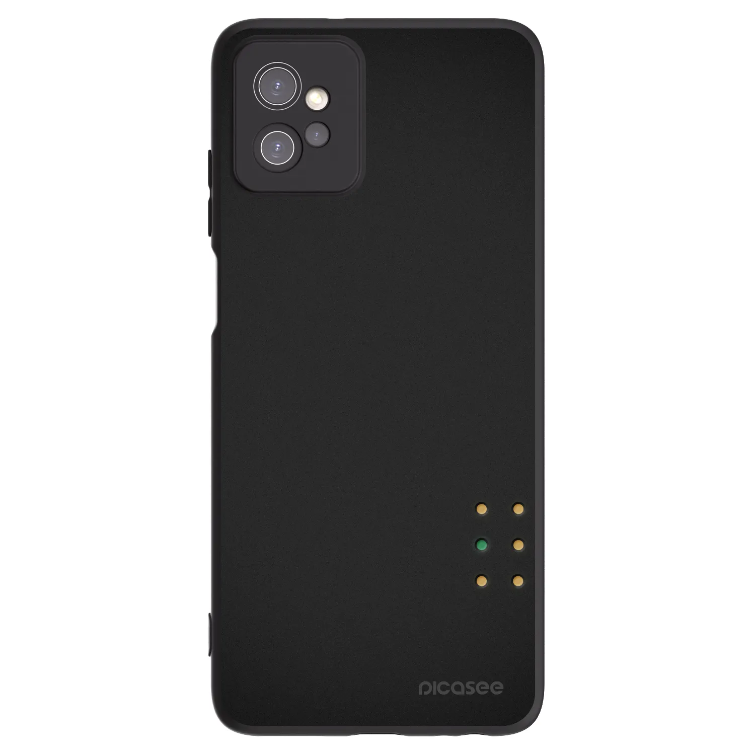 Picasee fekete szilikon tok az alábbi mobiltelefonokra Motorola Moto G32 - Pulse