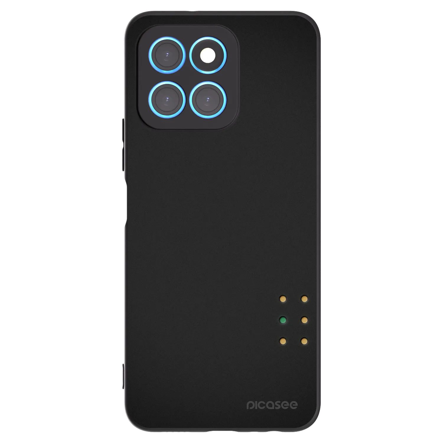 Picasee fekete szilikon tok az alábbi mobiltelefonokra Honor X8 5G - Pulse