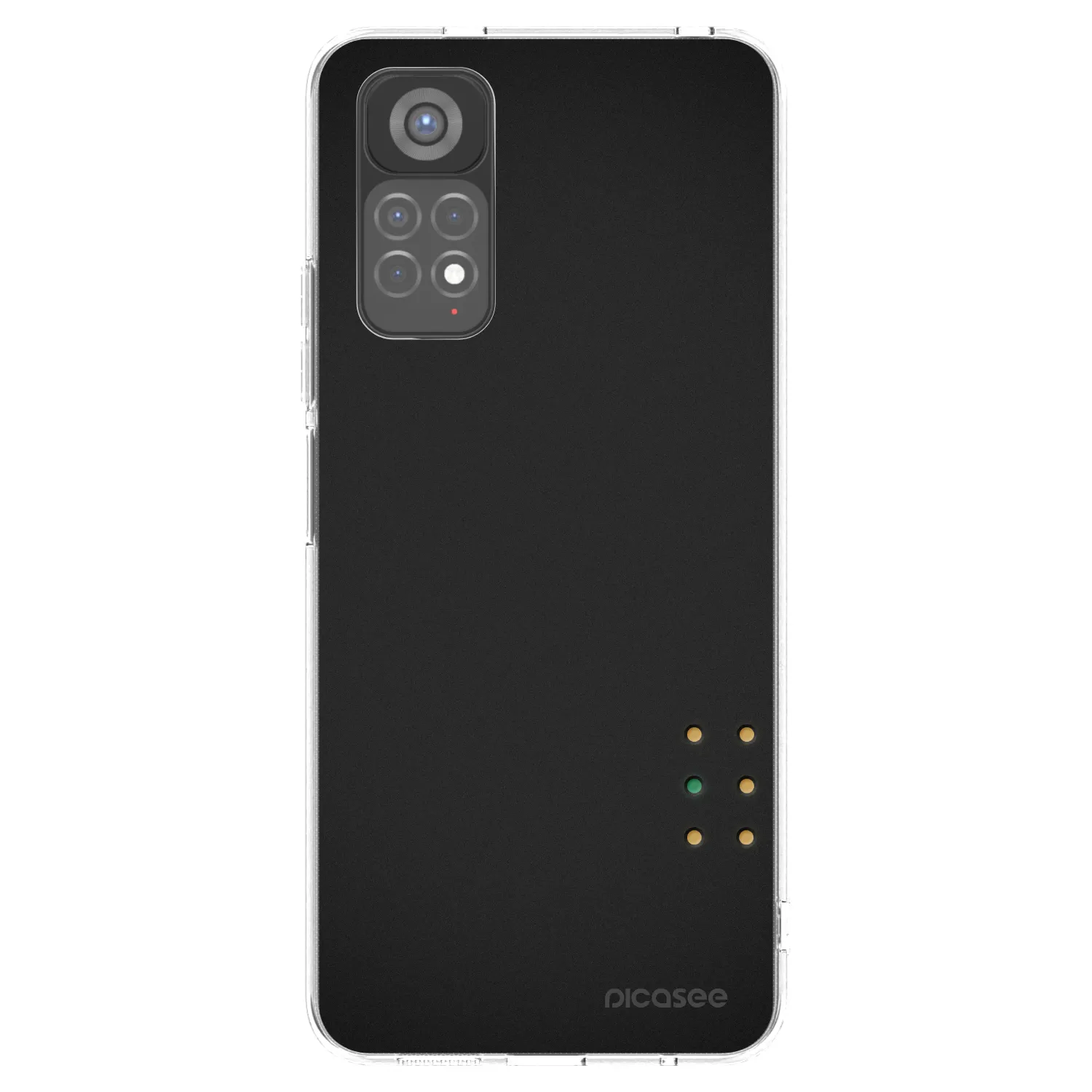 Picasee átlátszó szilikon tok az alábbi mobiltelefonokra Xiaomi Redmi Note 11S 5G - Pulse