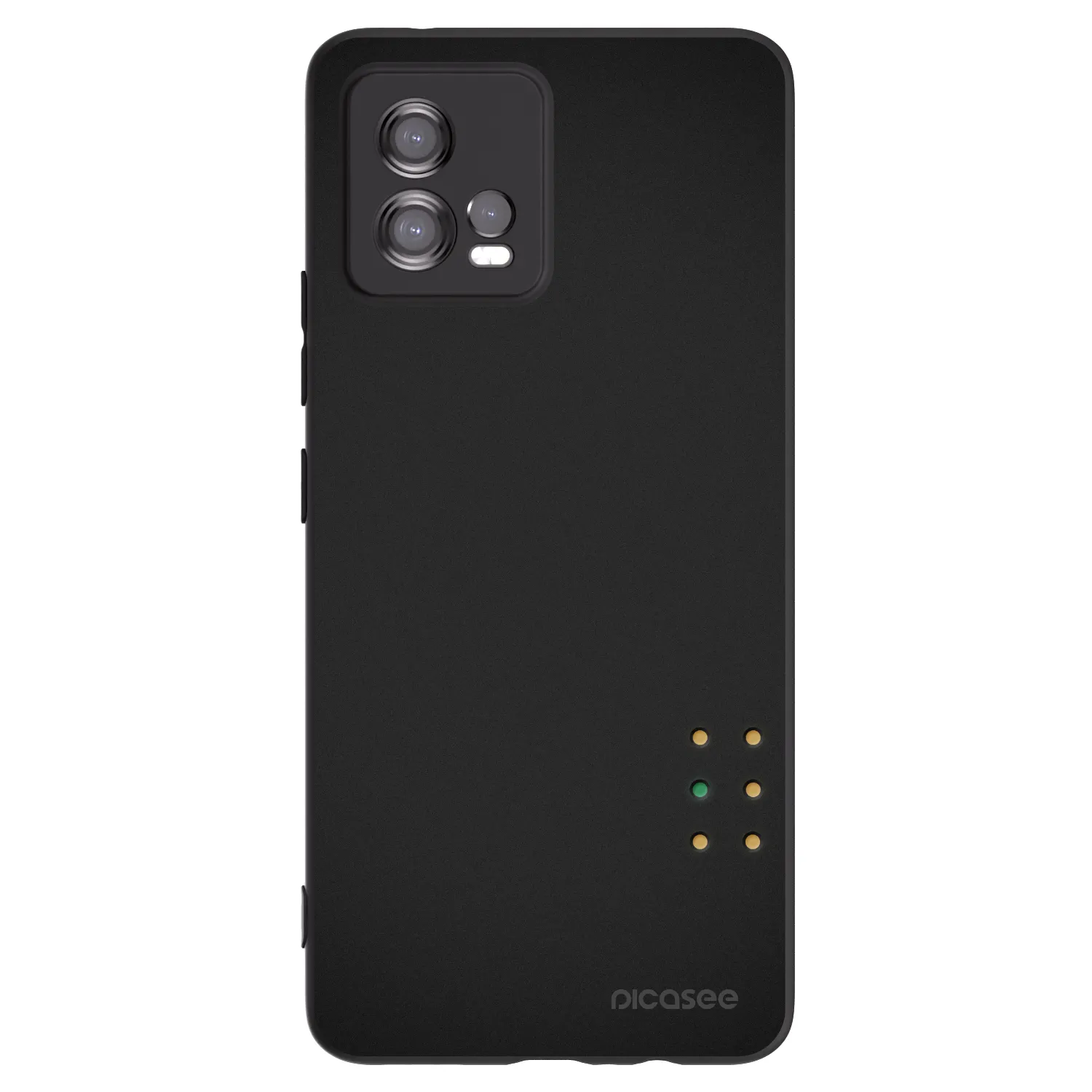 Picasee fekete szilikon tok az alábbi mobiltelefonokra Motorola Moto G72 - Pulse