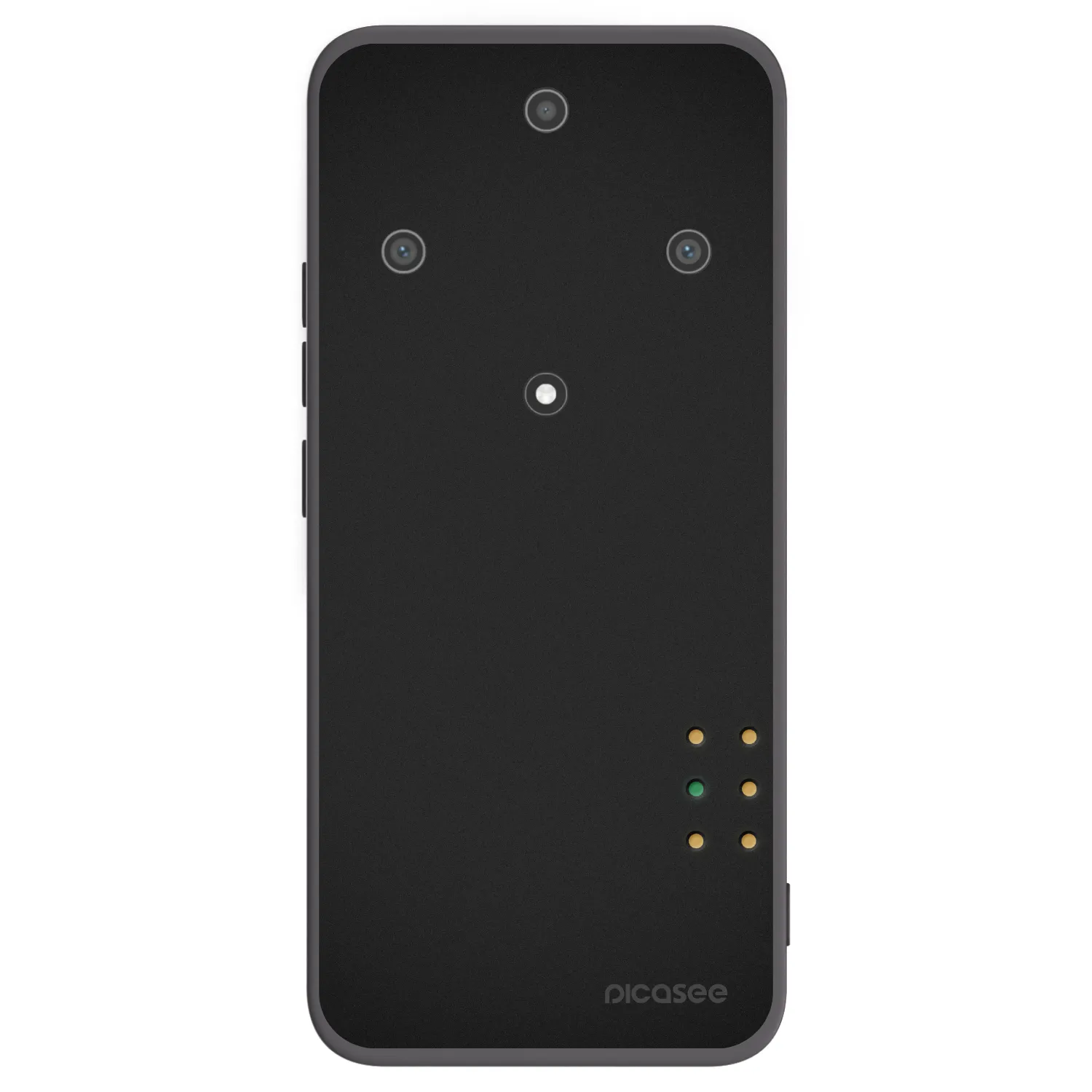 Picasee fekete szilikon tok az alábbi mobiltelefonokra Honor Magic5 Lite 5G - Pulse