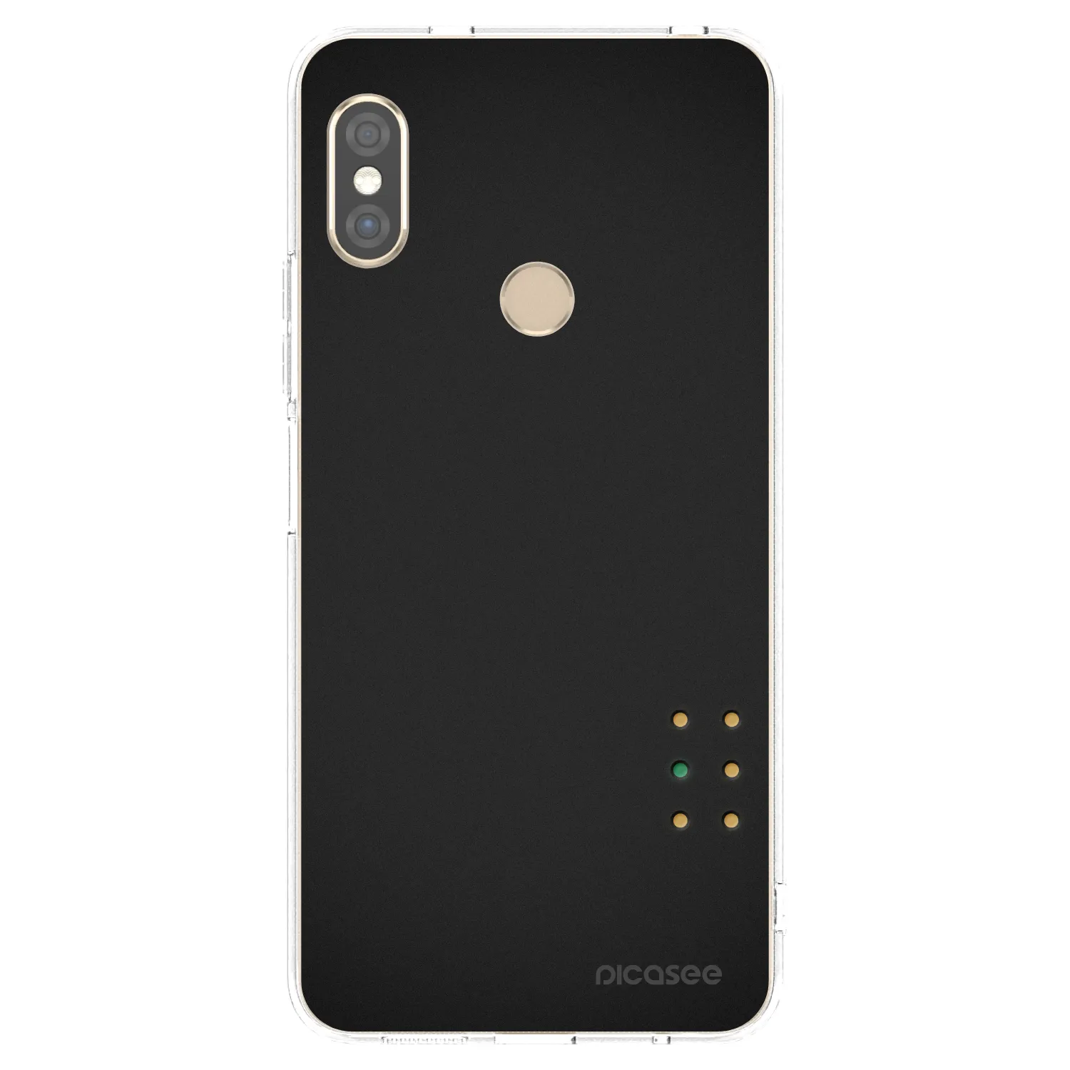 Picasee átlátszó szilikon tok az alábbi mobiltelefonokra Xiaomi Redmi Note 5 Global - Pulse