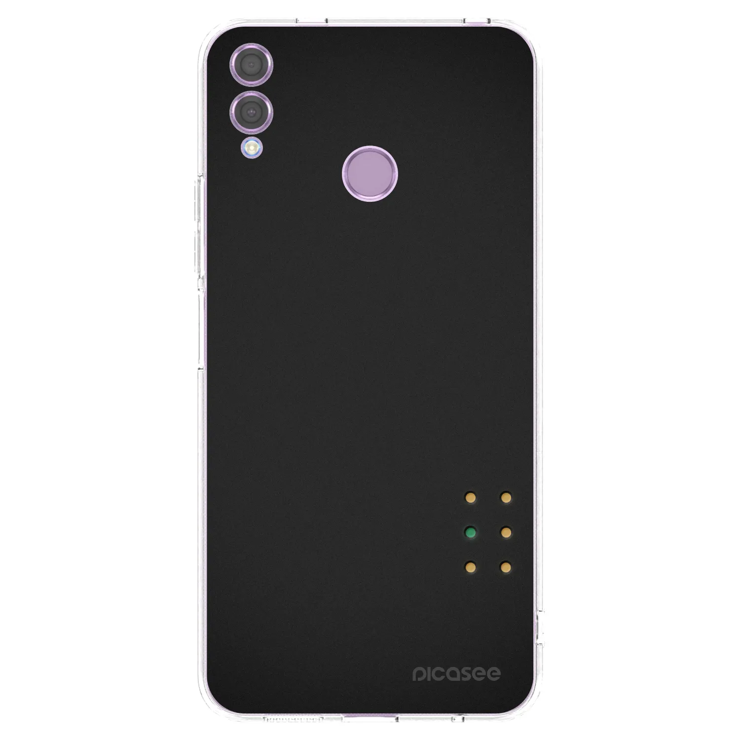 Picasee átlátszó szilikon tok az alábbi mobiltelefonokra Honor 8X - Pulse