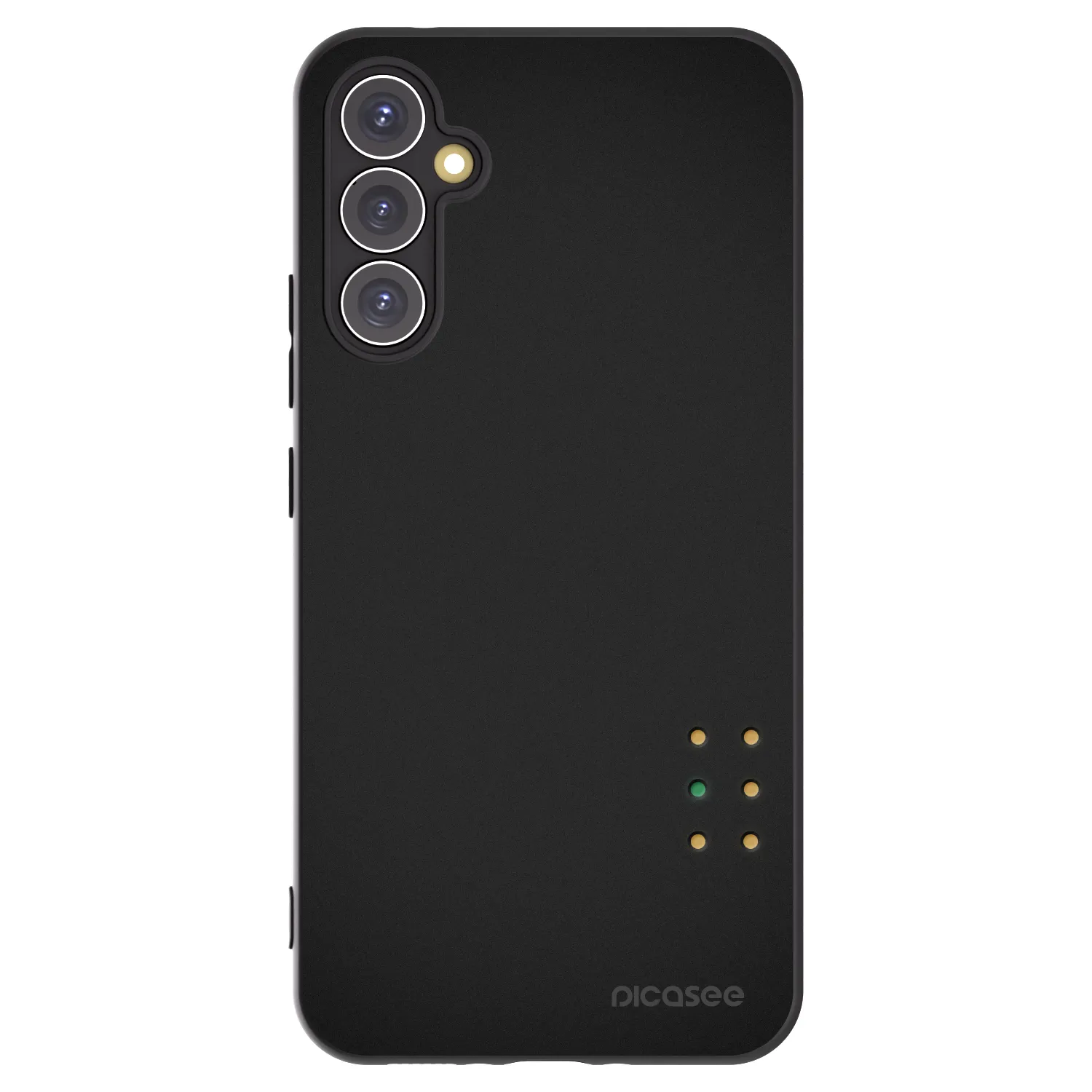 Picasee fekete szilikon tok az alábbi mobiltelefonokra Samsung Galaxy A34 5G A346B - Pulse