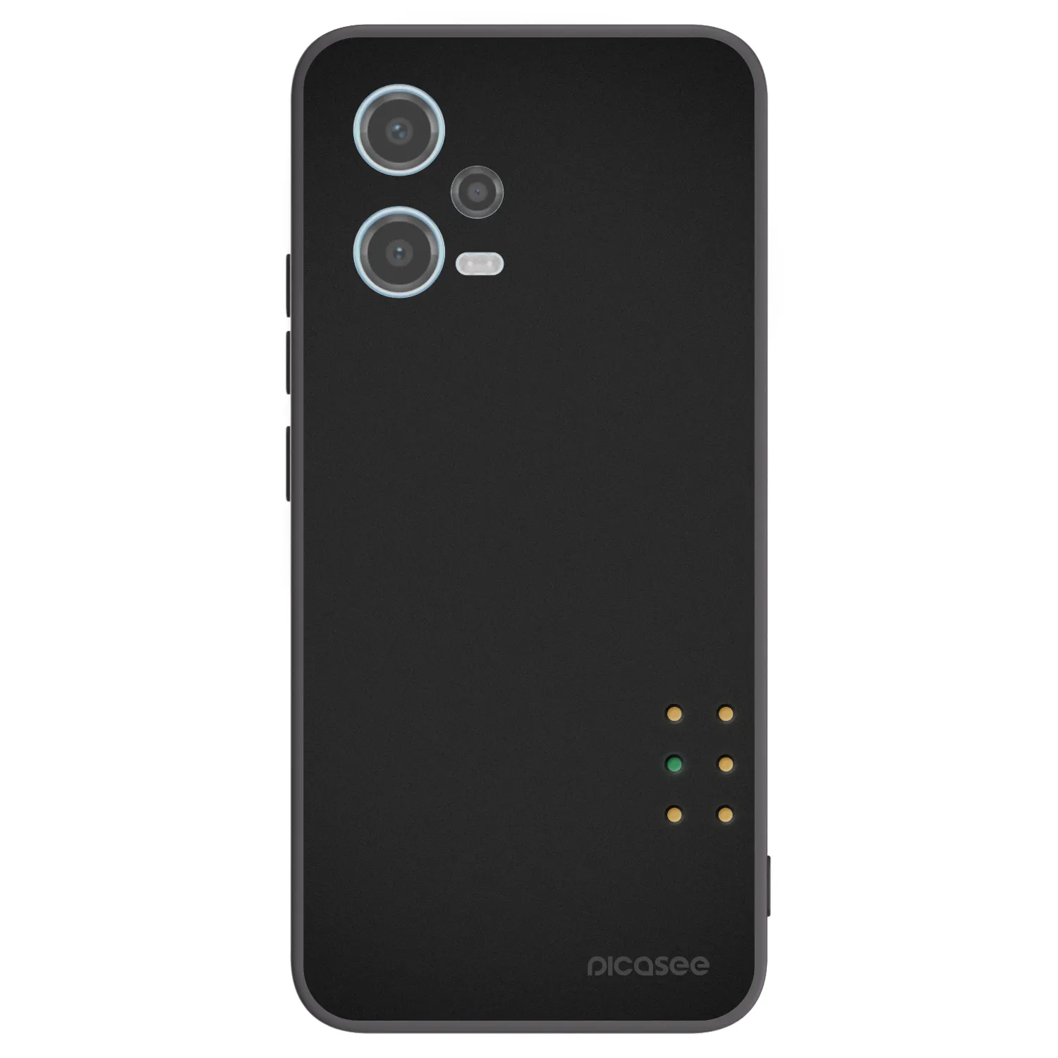 Picasee fekete szilikon tok az alábbi mobiltelefonokra Xiaomi Redmi Note 12 5G - Pulse