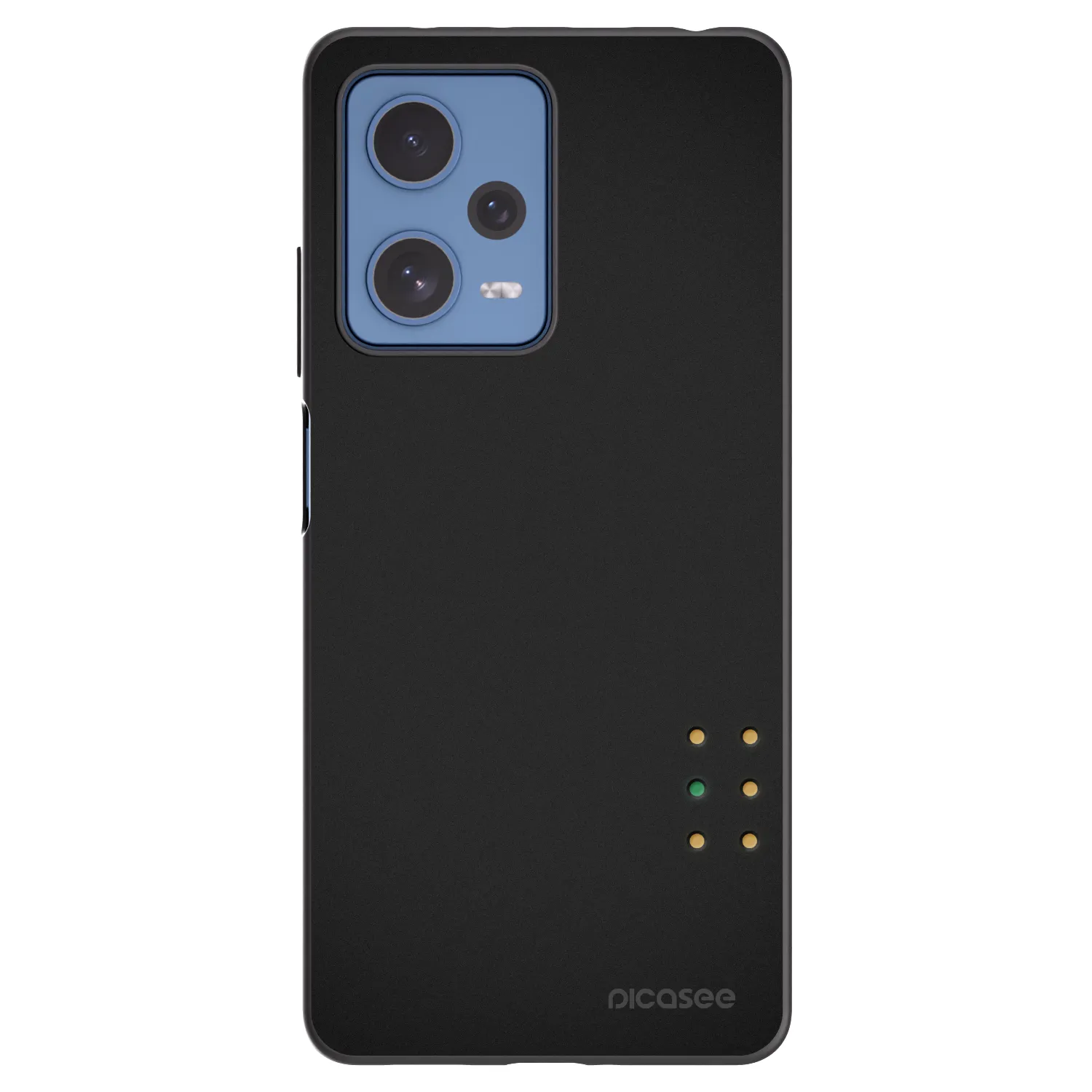 Picasee fekete szilikon tok az alábbi mobiltelefonokra Xiaomi Redmi Note 12 Pro 5G - Pulse