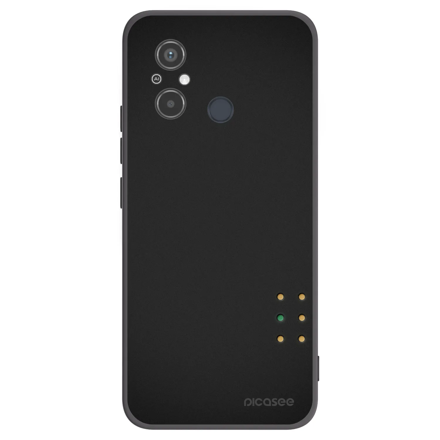 Picasee fekete szilikon tok az alábbi mobiltelefonokra Xiaomi Redmi 12C - Pulse