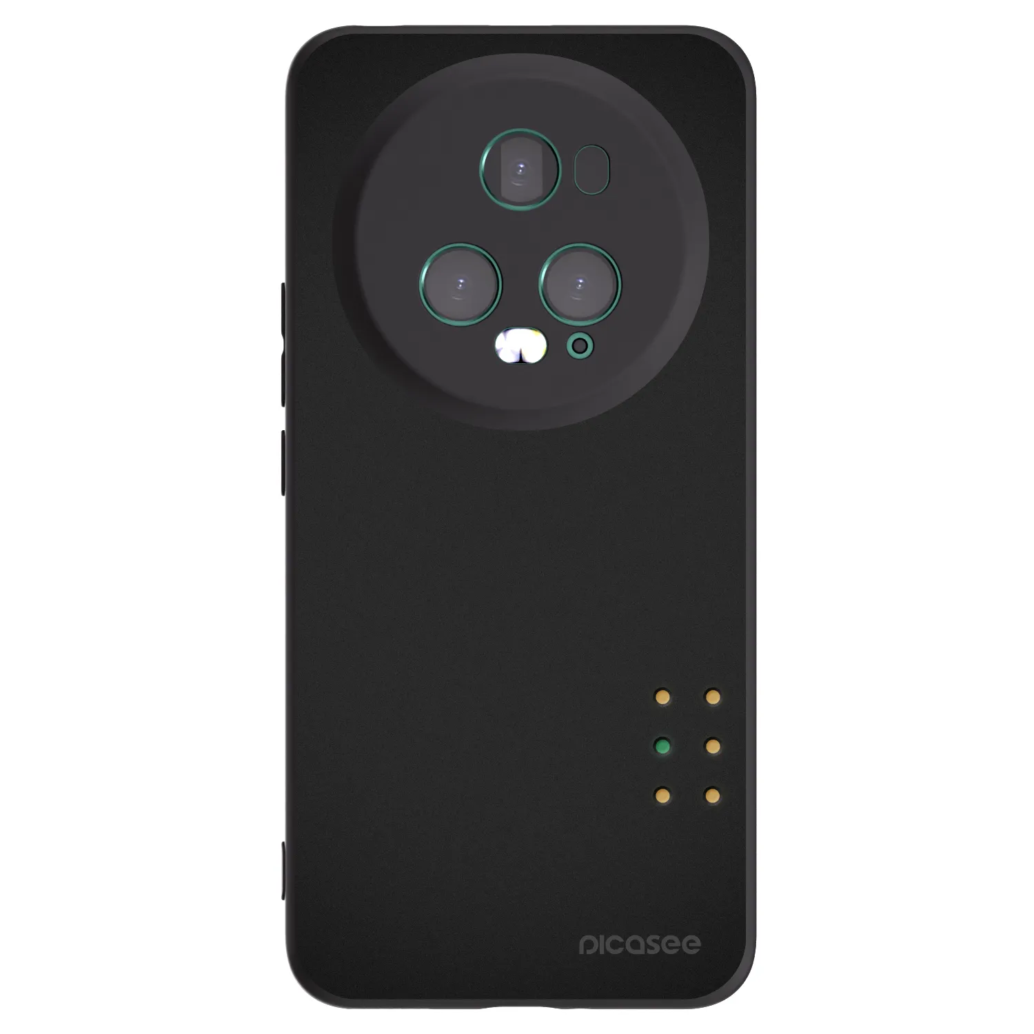 Picasee fekete szilikon tok az alábbi mobiltelefonokra Honor Magic5 Pro - Pulse