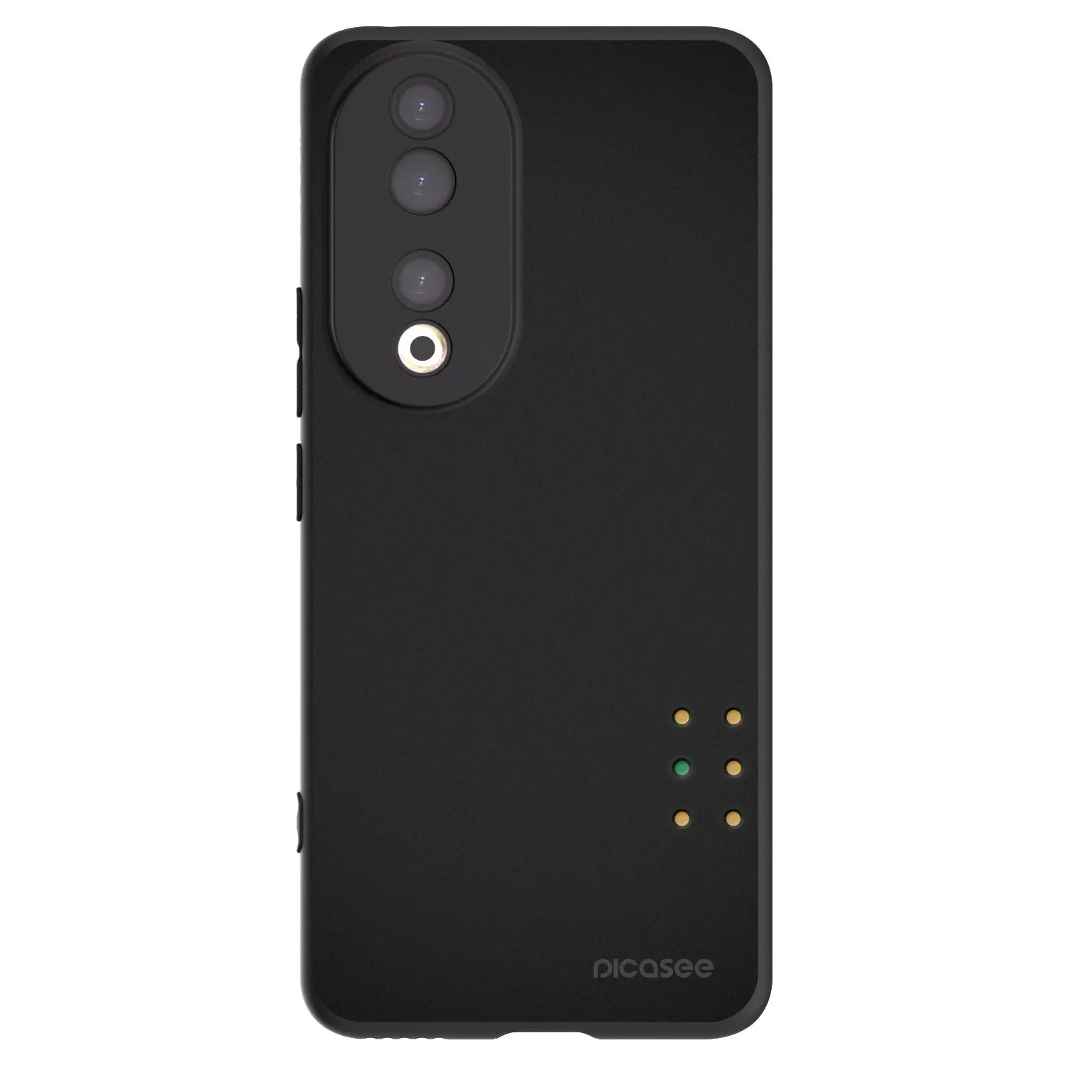 Picasee fekete szilikon tok az alábbi mobiltelefonokra Honor 90 5G - Pulse