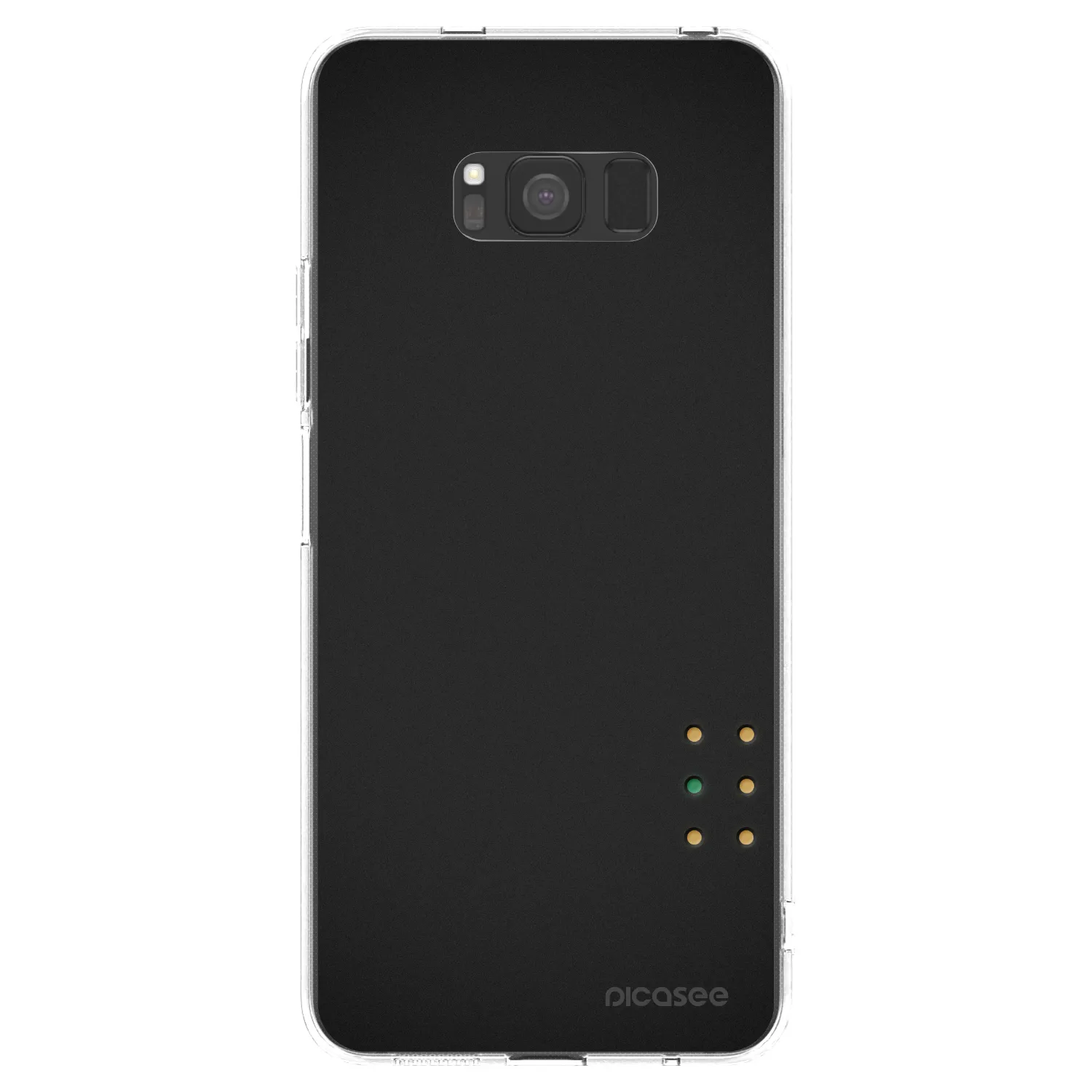 Picasee átlátszó szilikon tok az alábbi mobiltelefonokra Samsung Galaxy S8 G950F - Pulse