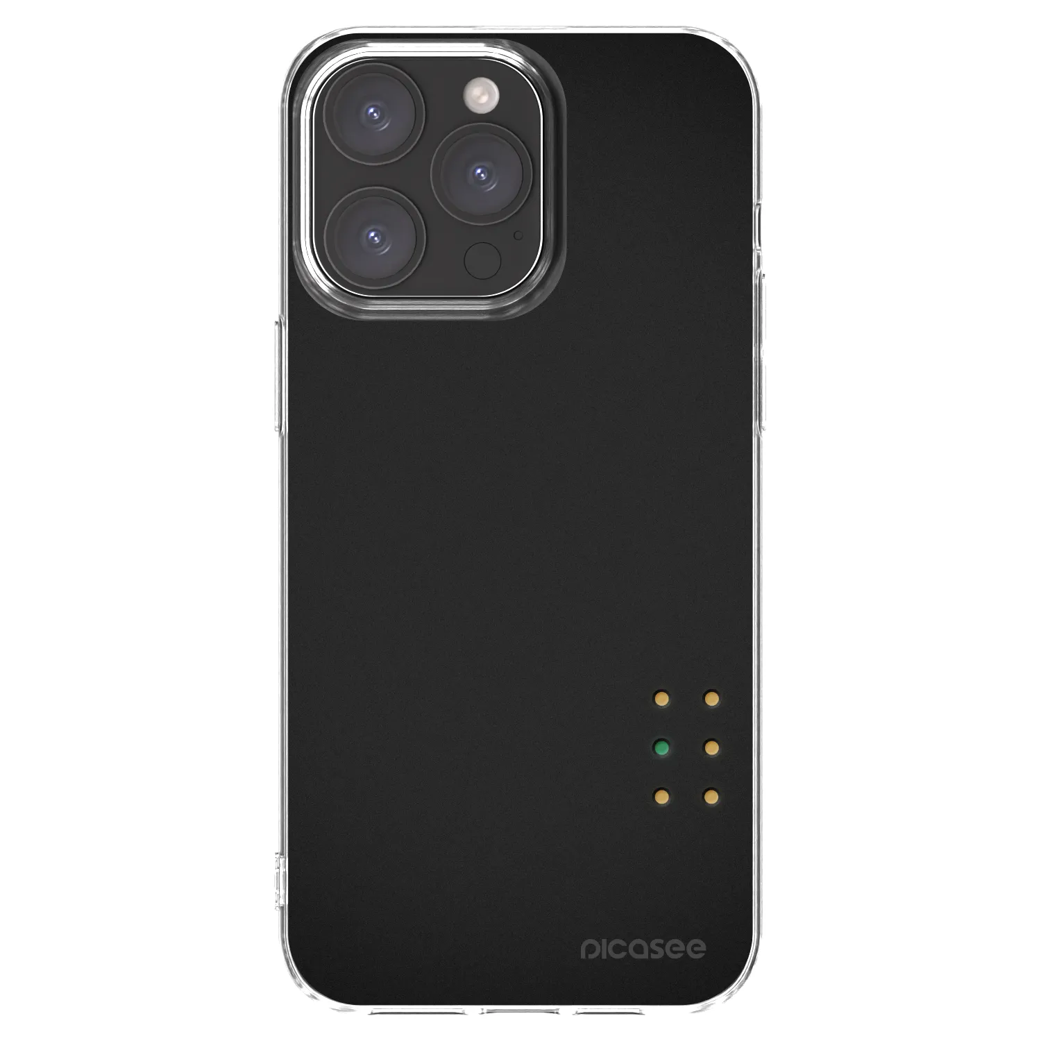 Picasee átlátszó szilikon tok az alábbi mobiltelefonokra Apple iPhone 15 Pro Max - Pulse