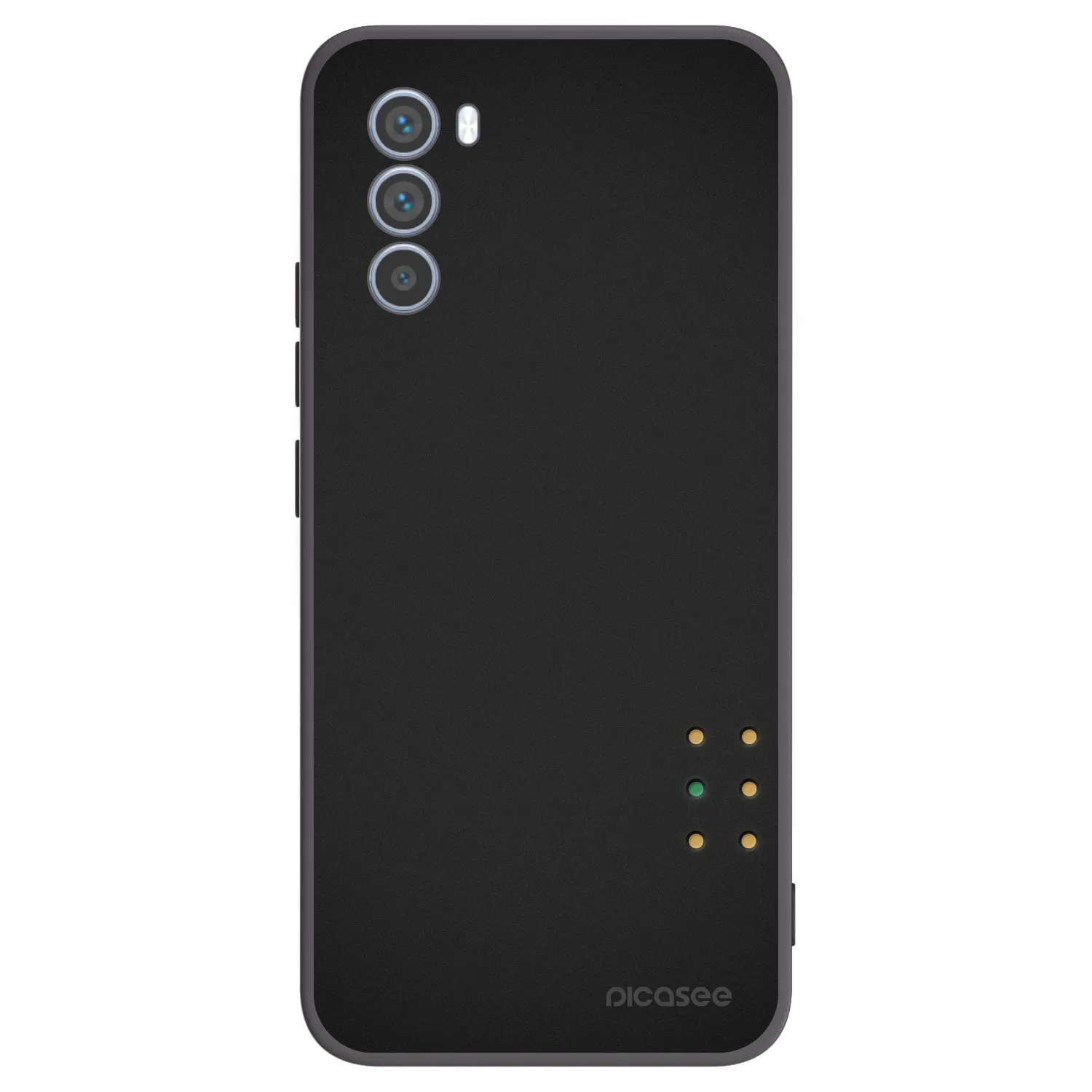 Picasee fekete szilikon tok az alábbi mobiltelefonokra Motorola Moto G62 - Pulse