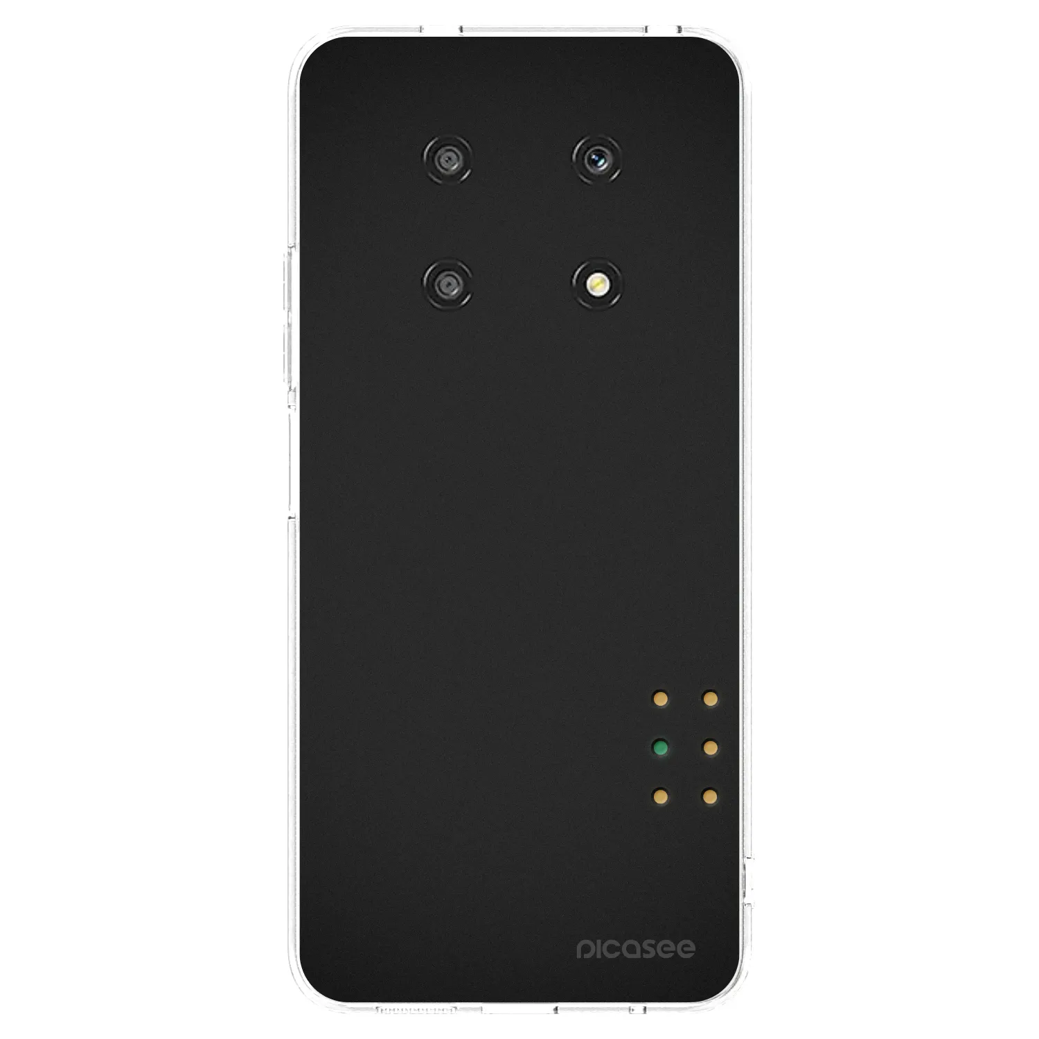 Picasee átlátszó szilikon tok az alábbi mobiltelefonokra Honor Magic4 Lite 5G - Pulse