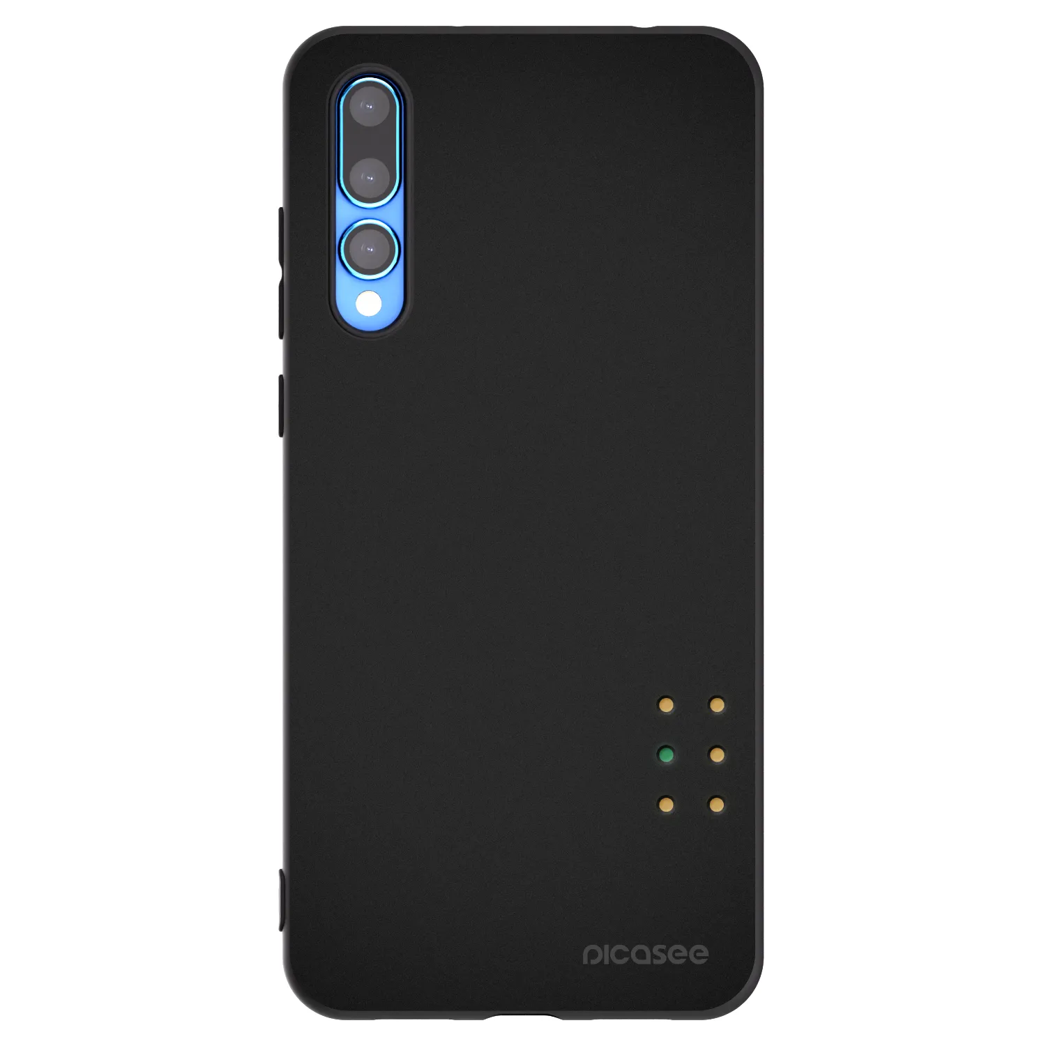 Picasee fekete szilikon tok az alábbi mobiltelefonokra Huawei P20 Pro - Pulse