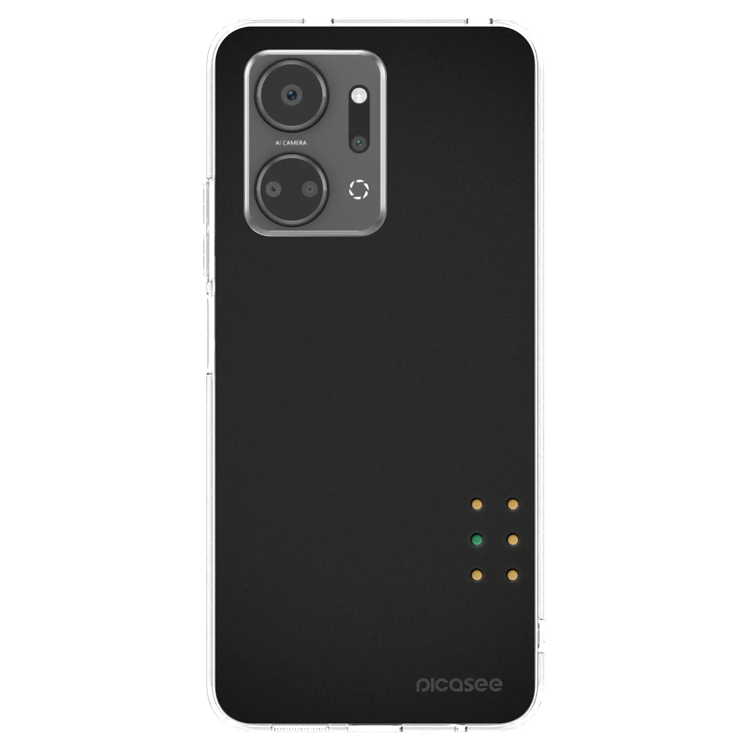 Picasee átlátszó szilikon tok az alábbi mobiltelefonokra Honor X7a - Pulse