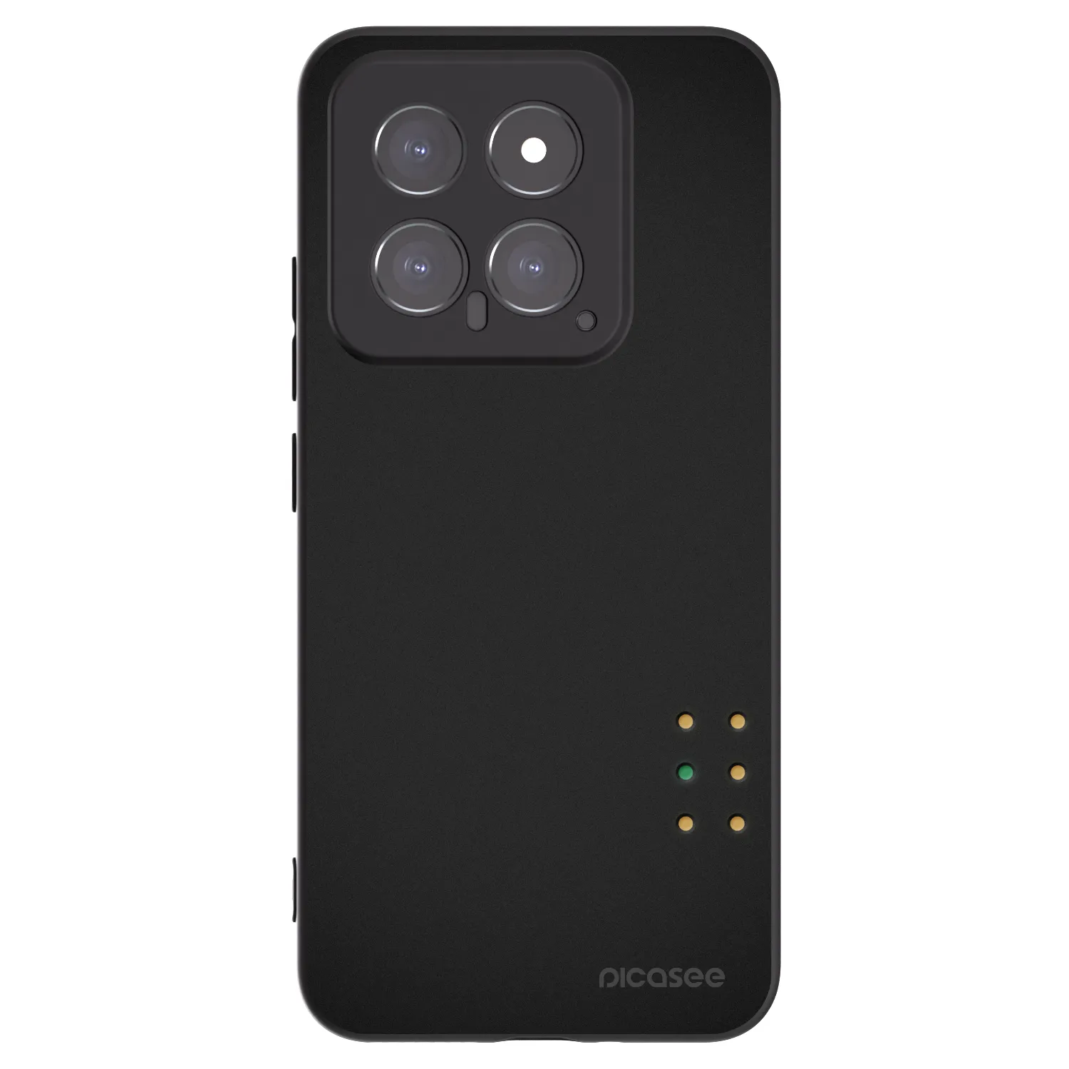 Picasee fekete szilikon tok az alábbi mobiltelefonokra Xiaomi 14 - Pulse