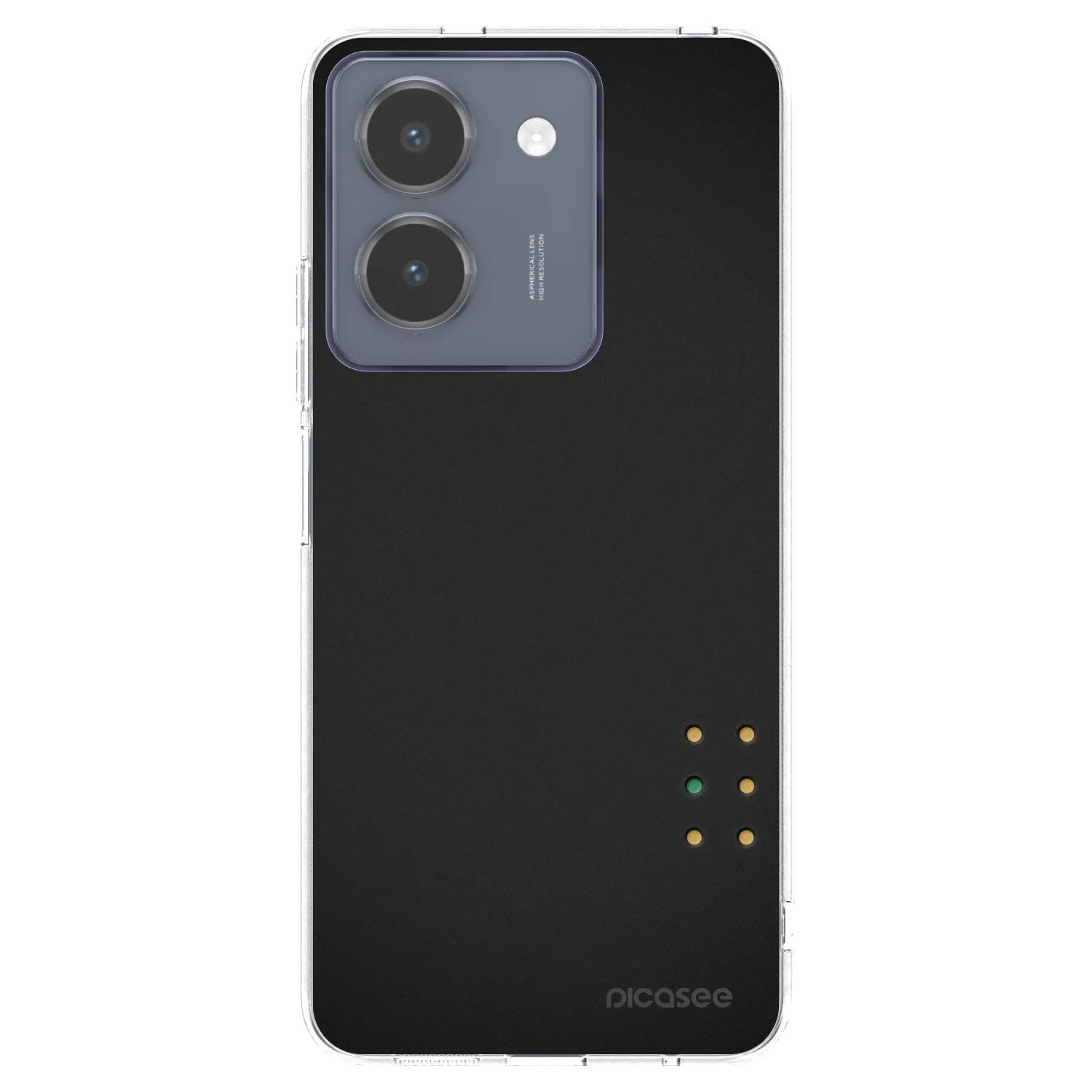Picasee átlátszó szilikon tok az alábbi mobiltelefonokra Vivo Y36 4G - Pulse