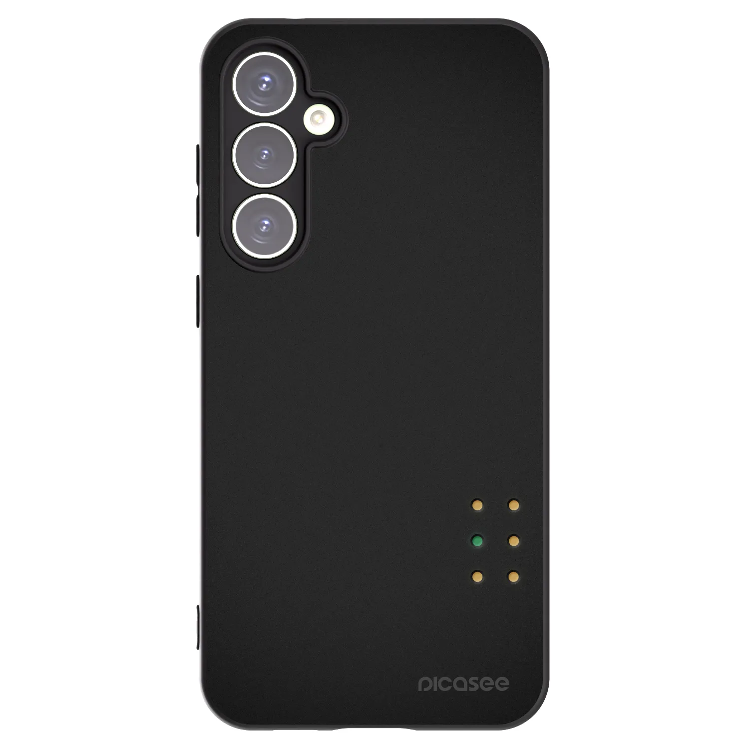 Picasee fekete szilikon tok az alábbi mobiltelefonokra Samsung Galaxy S23 FE S711B - Pulse