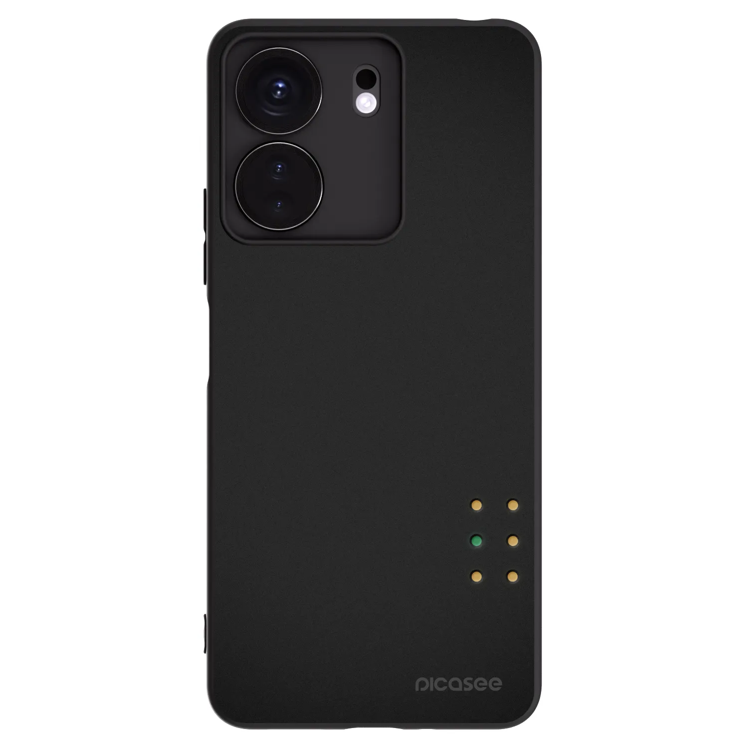 Picasee fekete szilikon tok az alábbi mobiltelefonokra Xiaomi Redmi 13C 4G - Pulse