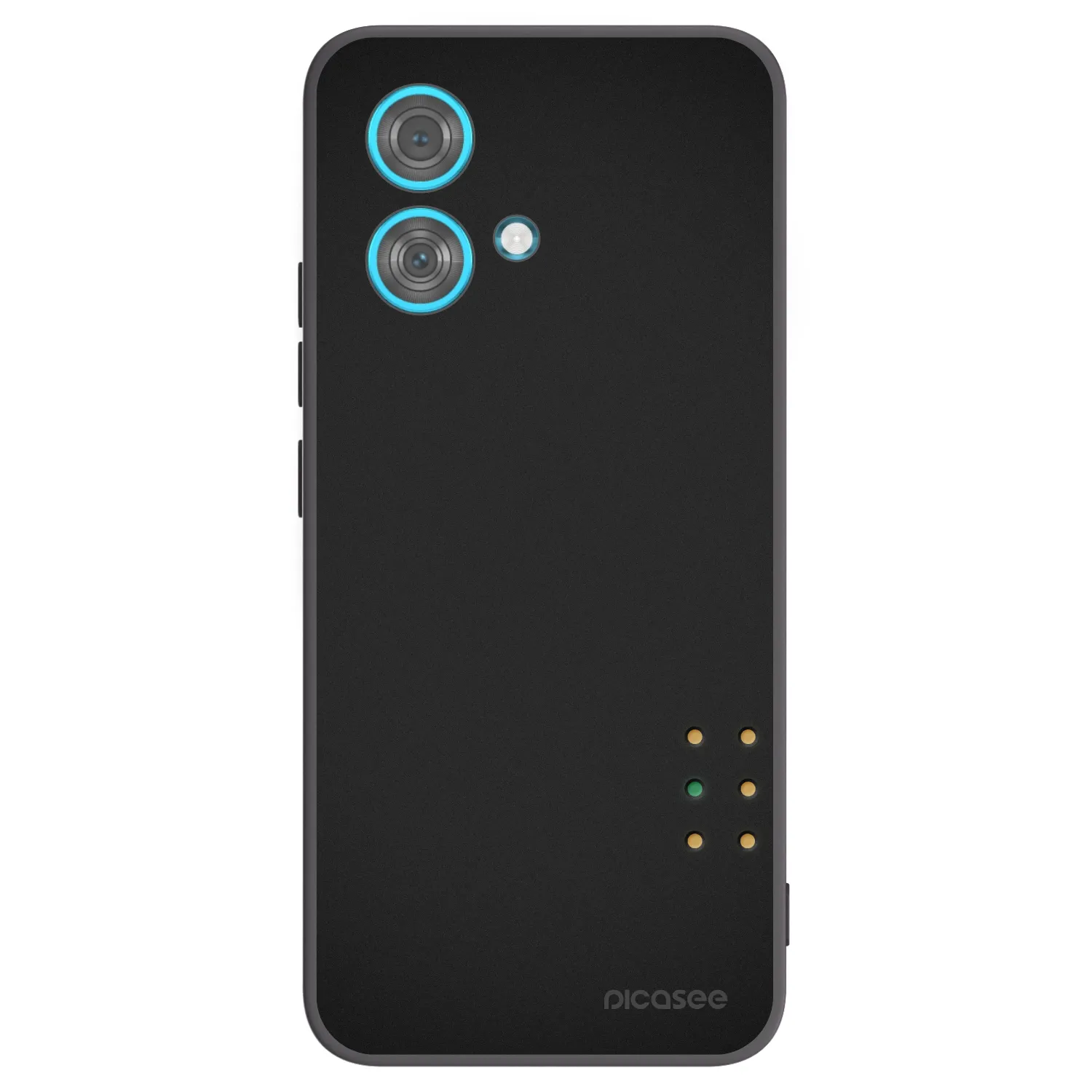 Picasee fekete szilikon tok az alábbi mobiltelefonokra Motorola Edge 40 Neo - Pulse