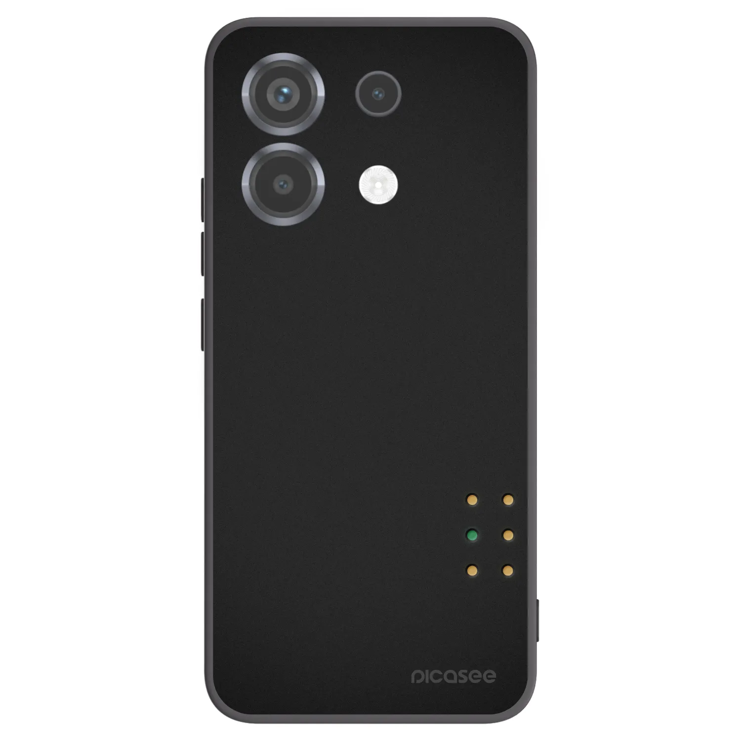Picasee fekete szilikon tok az alábbi mobiltelefonokra Xiaomi Poco X6 - Pulse