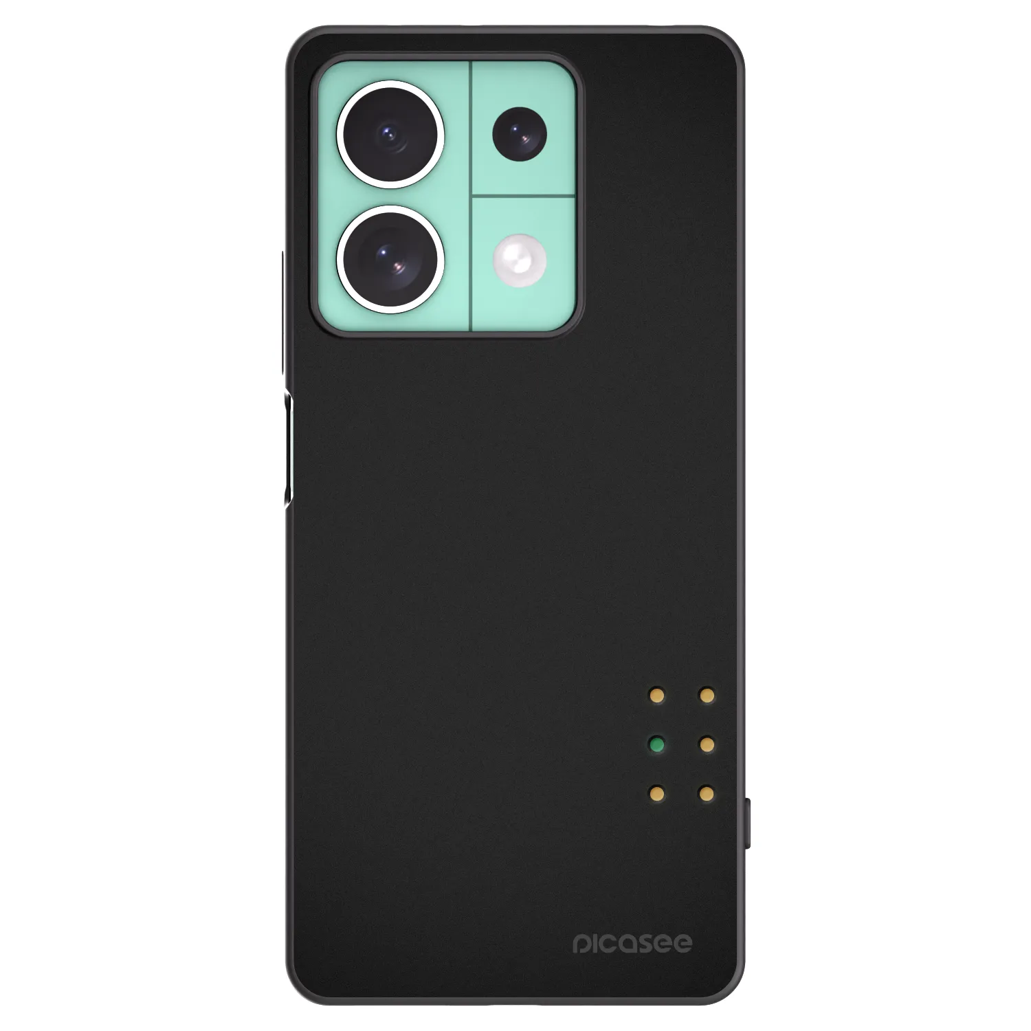 Picasee fekete szilikon tok az alábbi mobiltelefonokra Xiaomi Redmi Note 13 5G - Pulse