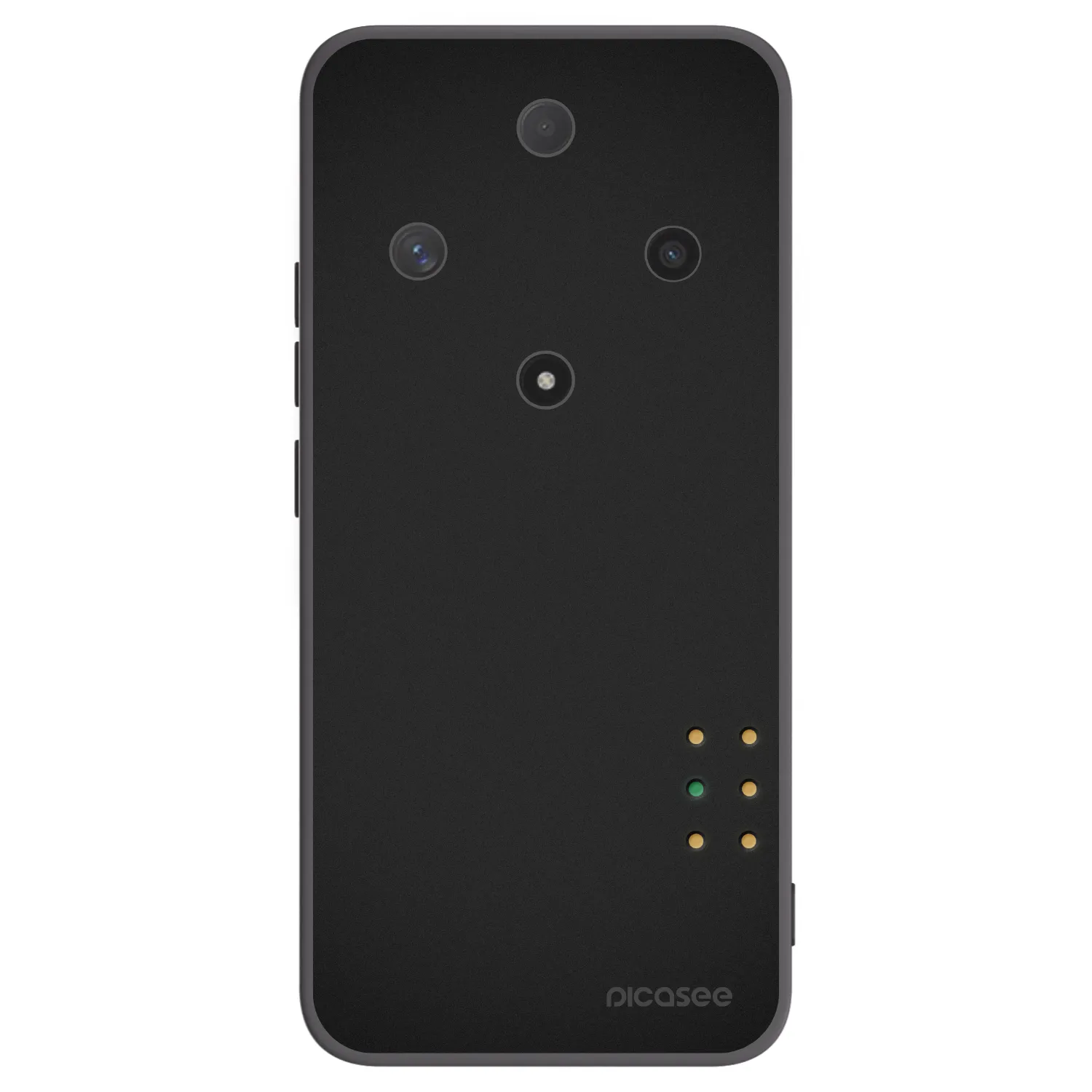 Picasee fekete szilikon tok az alábbi mobiltelefonokra Honor Magic6 Lite 5G - Pulse