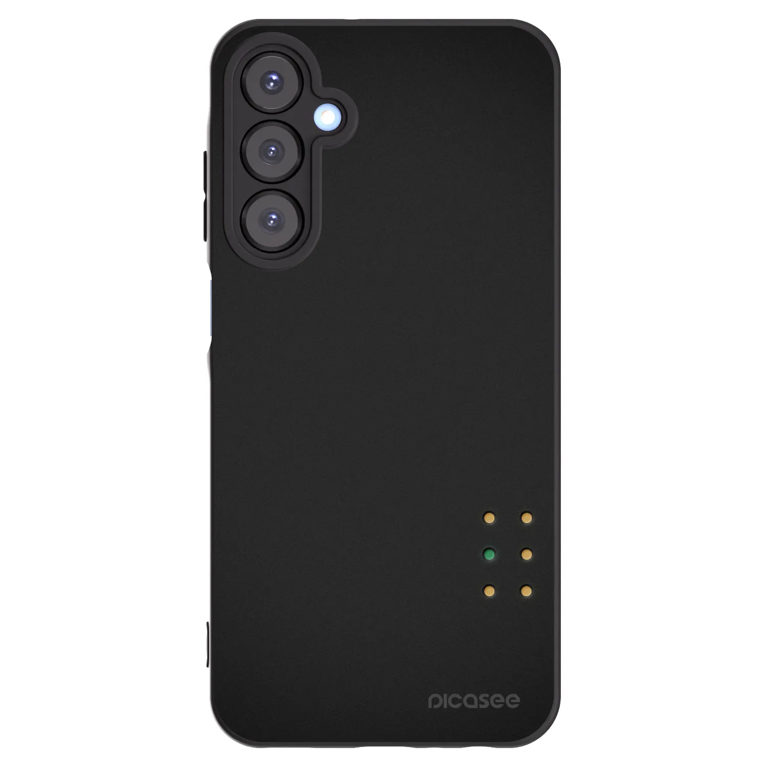 Picasee fekete szilikon tok az alábbi mobiltelefonokra Samsung Galaxy A25 A256B 5G - Pulse
