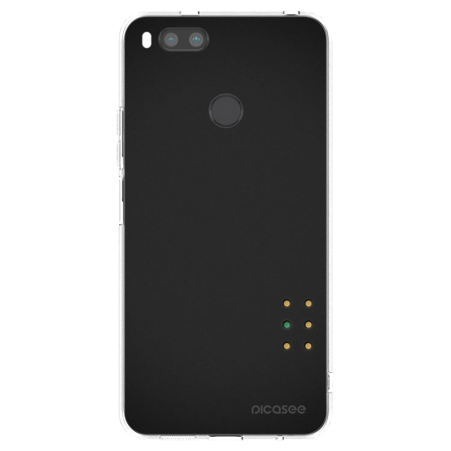 Picasee átlátszó szilikon tok az alábbi mobiltelefonokra Xiaomi Mi A1 Global - Pulse