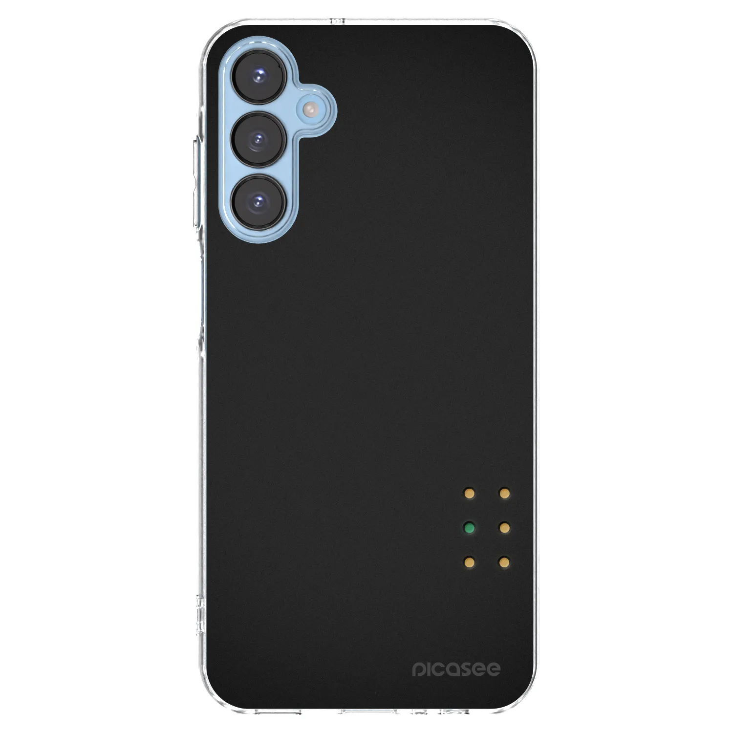 Picasee átlátszó szilikon tok az alábbi mobiltelefonokra Samsung Galaxy A15 A156B 5G - Pulse