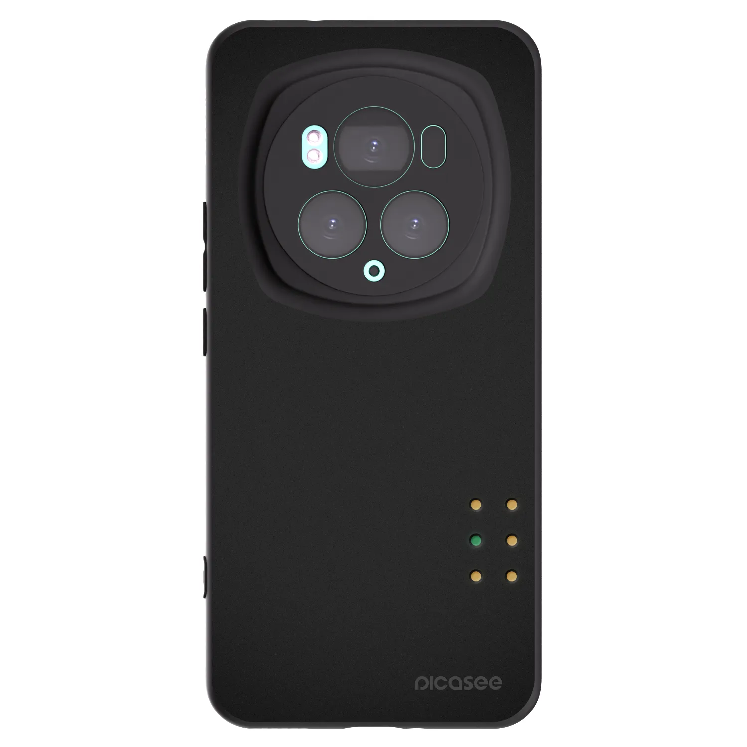 Picasee fekete szilikon tok az alábbi mobiltelefonokra Honor Magic6 Pro - Pulse