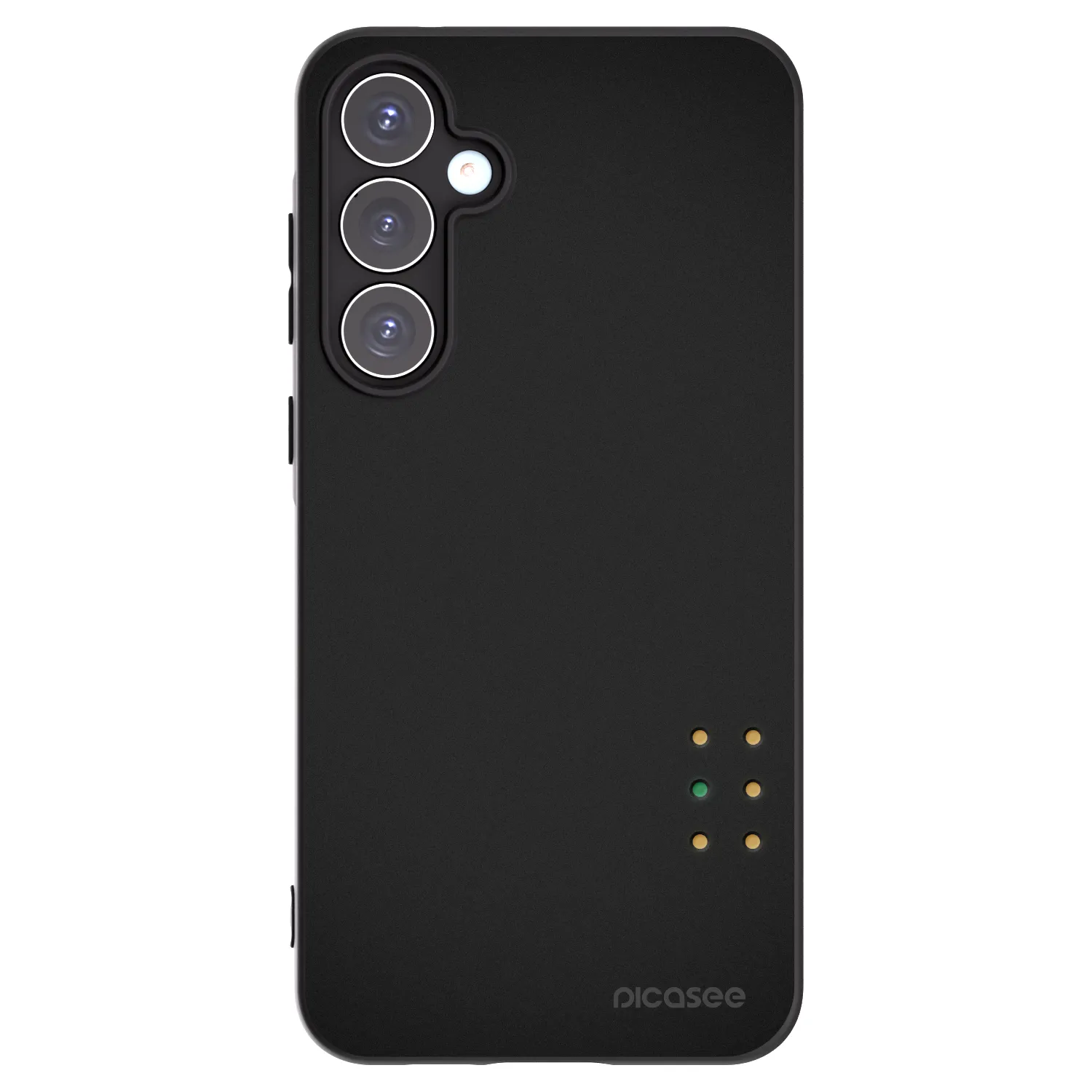 Picasee fekete szilikon tok az alábbi mobiltelefonokra Samsung Galaxy A55 5G A556B - Pulse
