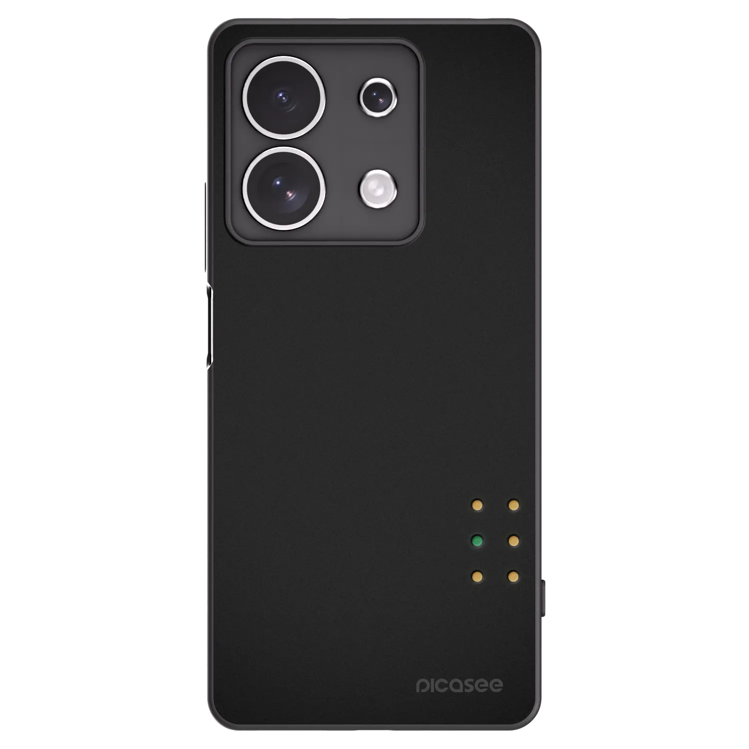 Picasee fekete szilikon tok az alábbi mobiltelefonokra Xiaomi Redmi Note 13 4G - Pulse