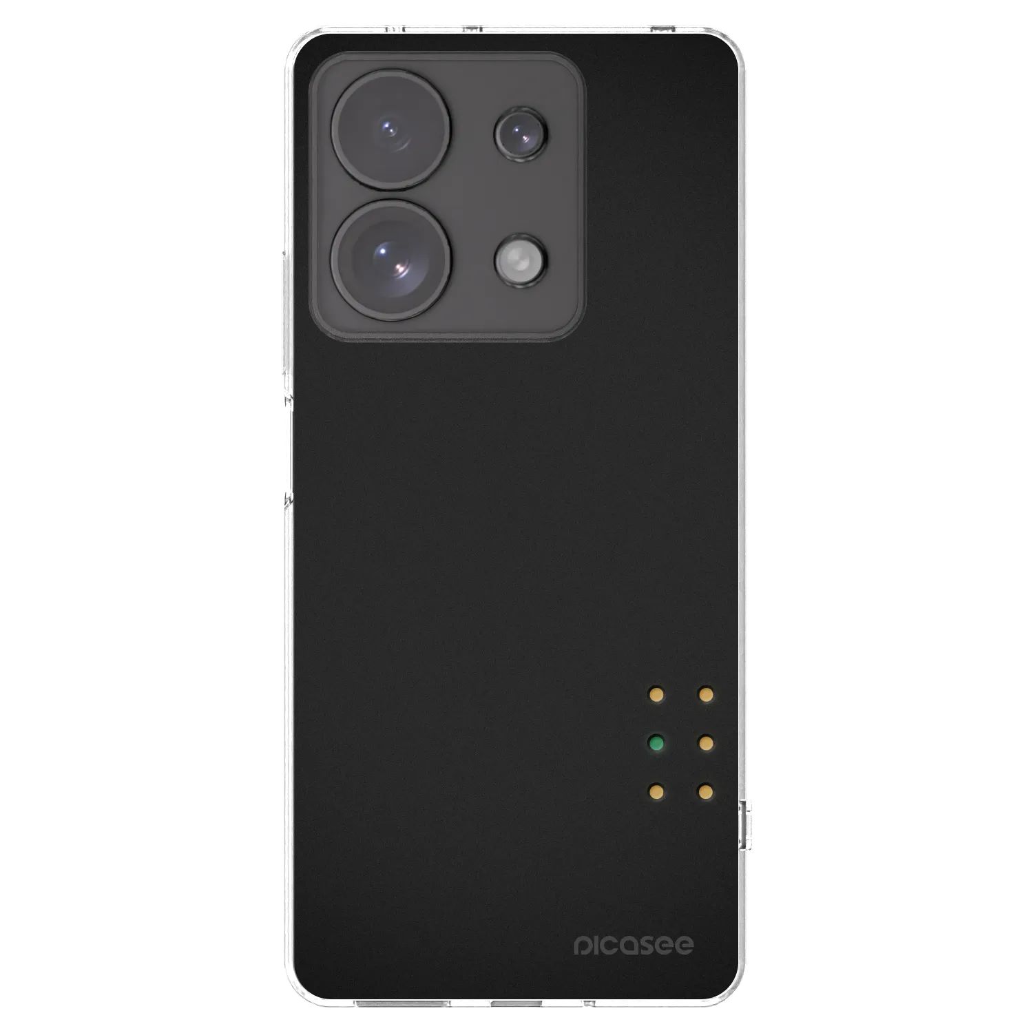 Picasee átlátszó szilikon tok az alábbi mobiltelefonokra Xiaomi Redmi Note 13 Pro 4G - Pulse