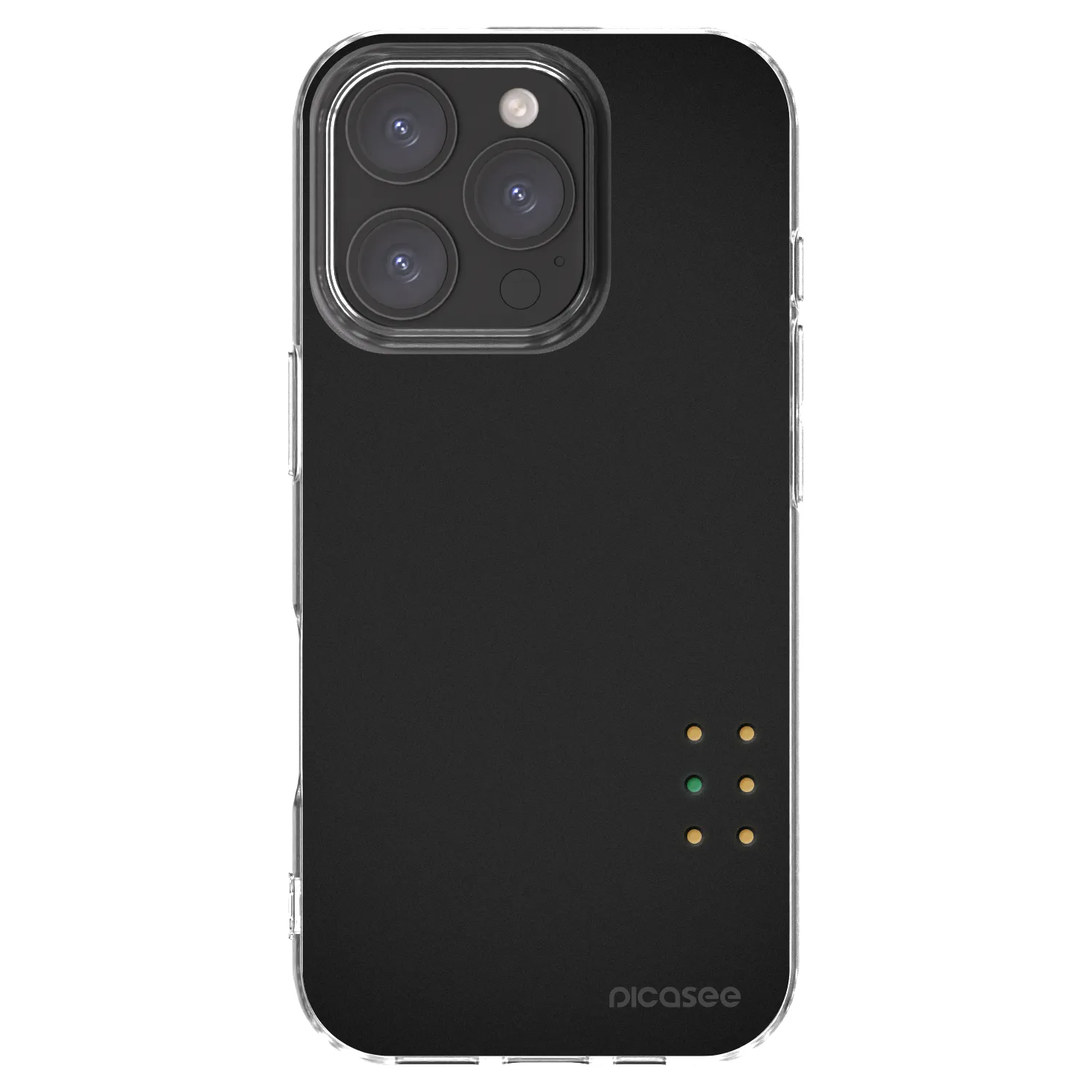 Picasee átlátszó szilikon tok az alábbi mobiltelefonokra Apple iPhone 16 Pro - Pulse