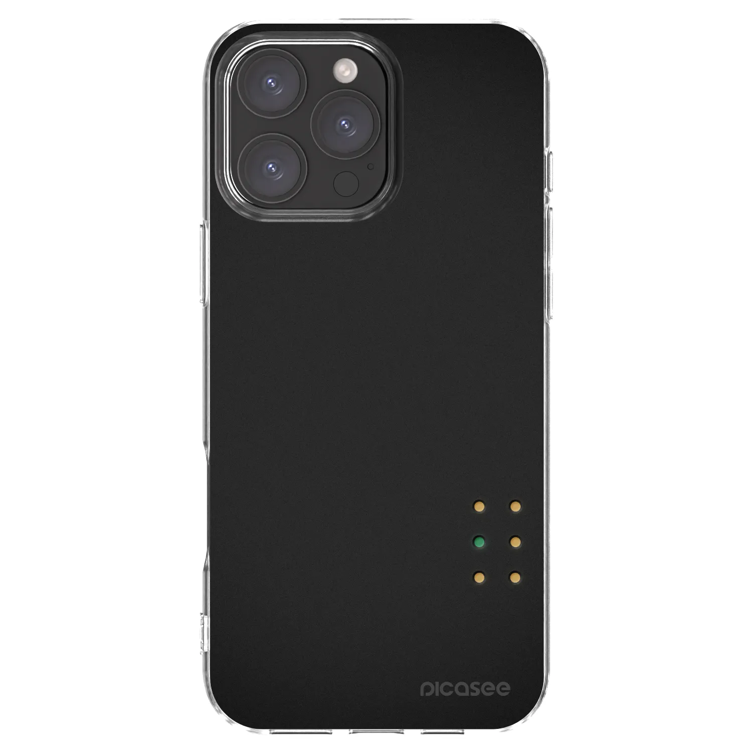 Picasee átlátszó szilikon tok az alábbi mobiltelefonokra Apple iPhone 16 Pro Max - Pulse