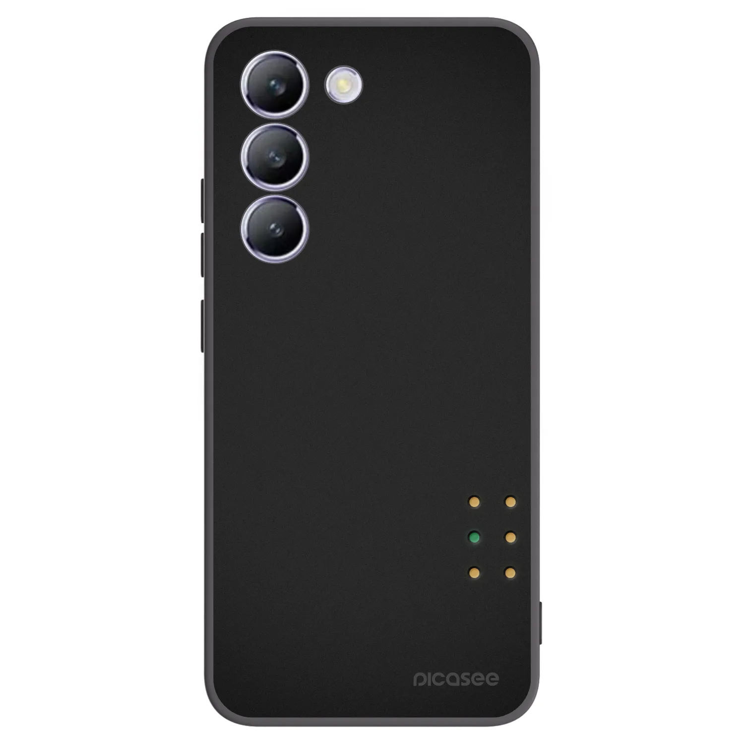 Picasee fekete szilikon tok az alábbi mobiltelefonokra Vivo V40 SE 5G - Pulse