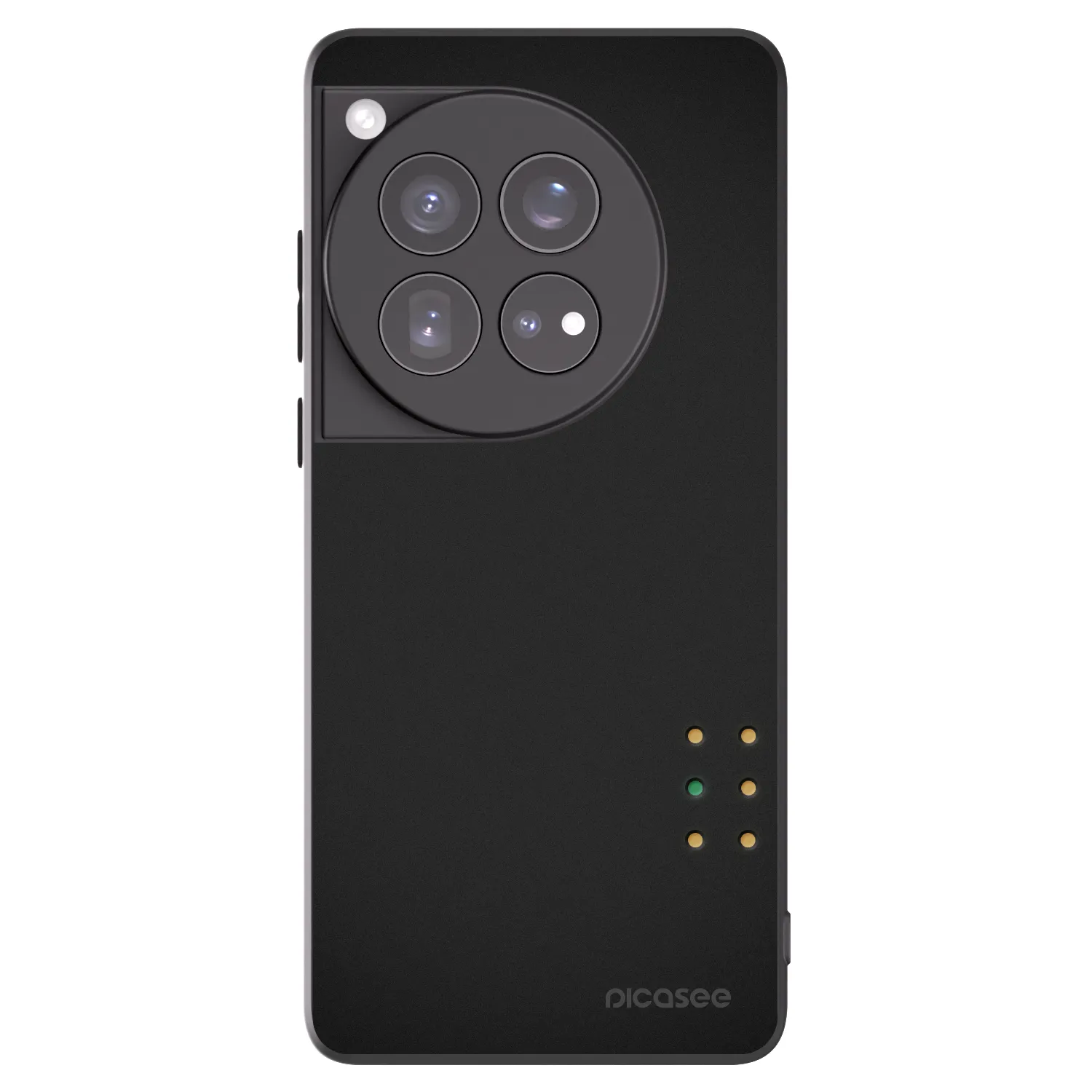 Picasee fekete szilikon tok az alábbi mobiltelefonokra OnePlus 12 5G - Pulse