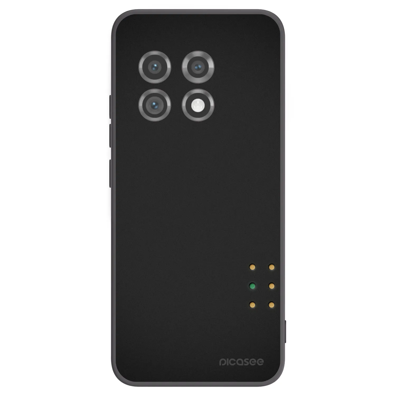 Picasee fekete szilikon tok az alábbi mobiltelefonokra OnePlus 11 5G - Pulse