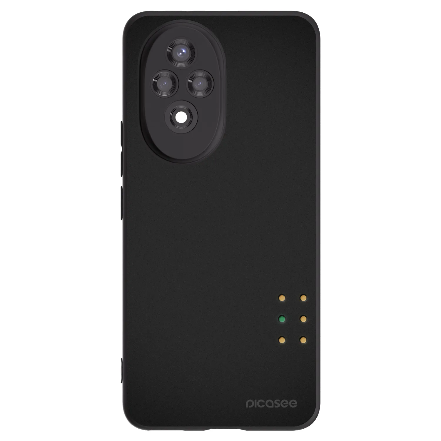 Picasee fekete szilikon tok az alábbi mobiltelefonokra Honor 200 Pro 5G - Pulse