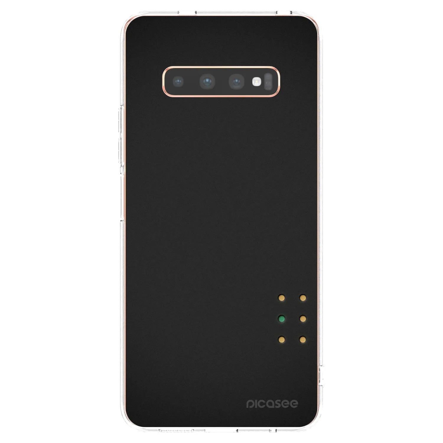 Picasee átlátszó szilikon tok az alábbi mobiltelefonokra Samsung Galaxy S10 Plus G975 - Pulse