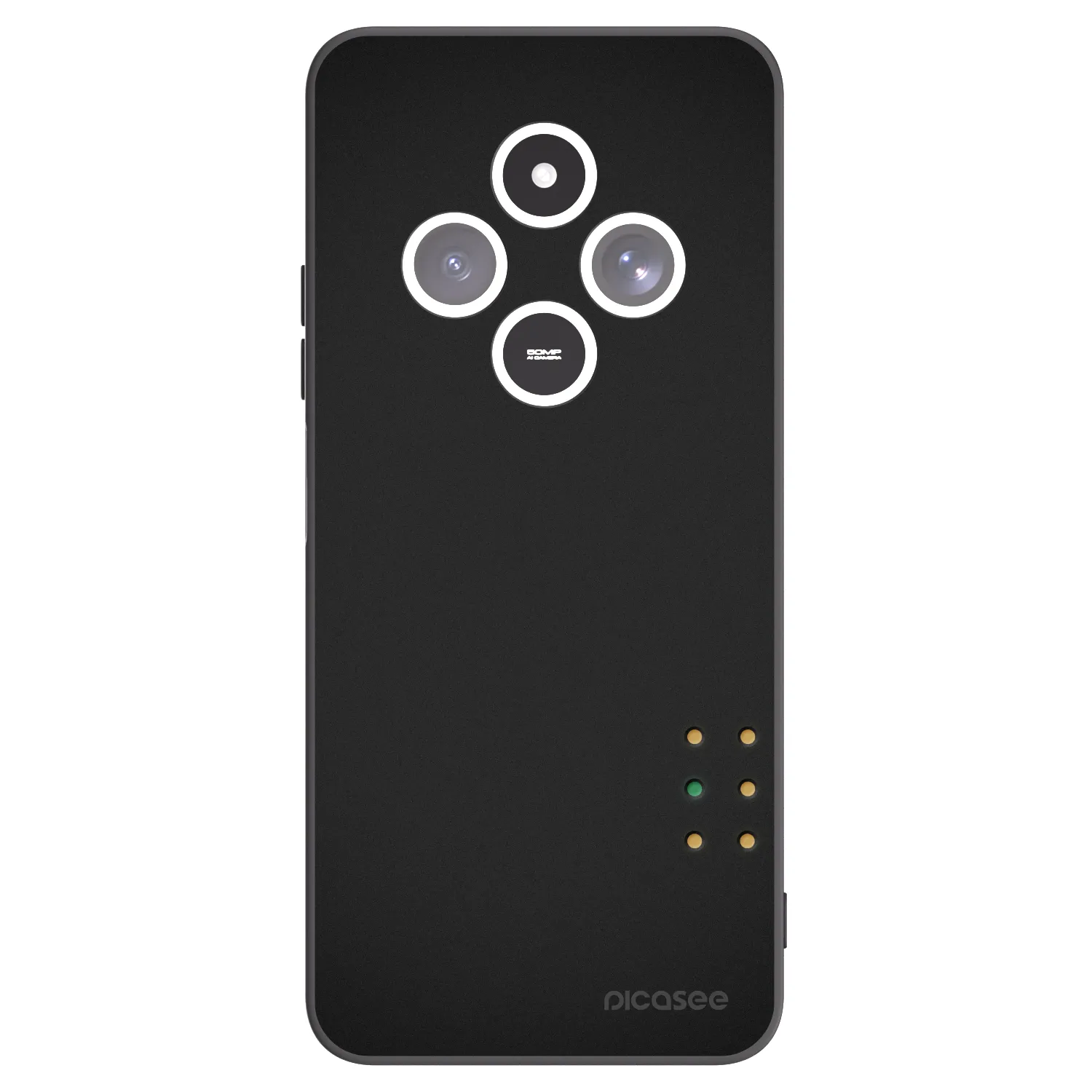 Picasee fekete szilikon tok az alábbi mobiltelefonokra Xiaomi Redmi 14C - Pulse
