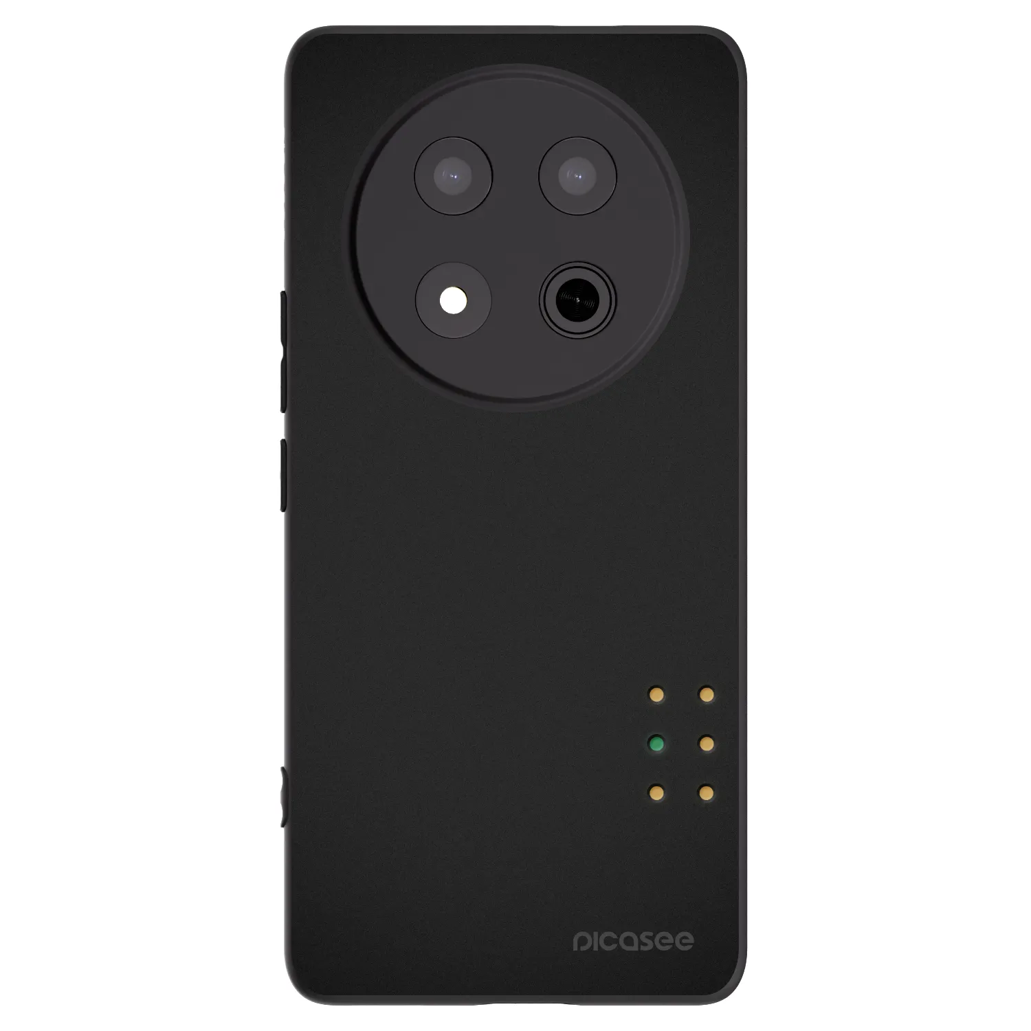 Picasee fekete szilikon tok az alábbi mobiltelefonokra Honor Magic7 Lite 5G - Pulse
