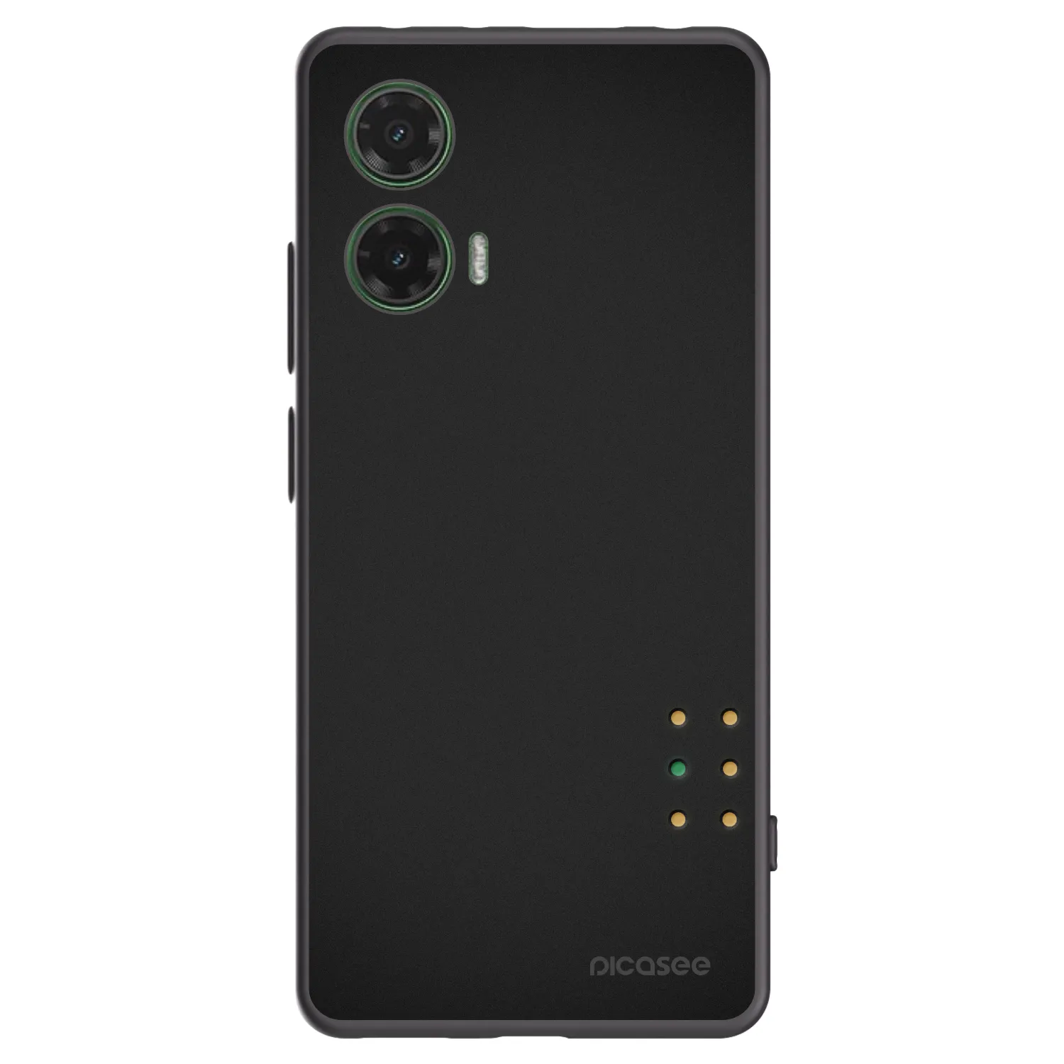 Picasee fekete szilikon tok az alábbi mobiltelefonokra Motorola Moto G35 5G - Pulse