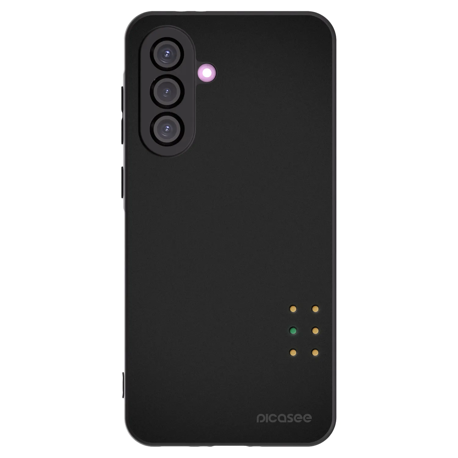 Picasee fekete szilikon tok az alábbi mobiltelefonokra Samsung Galaxy A56 5G A566B - Pulse