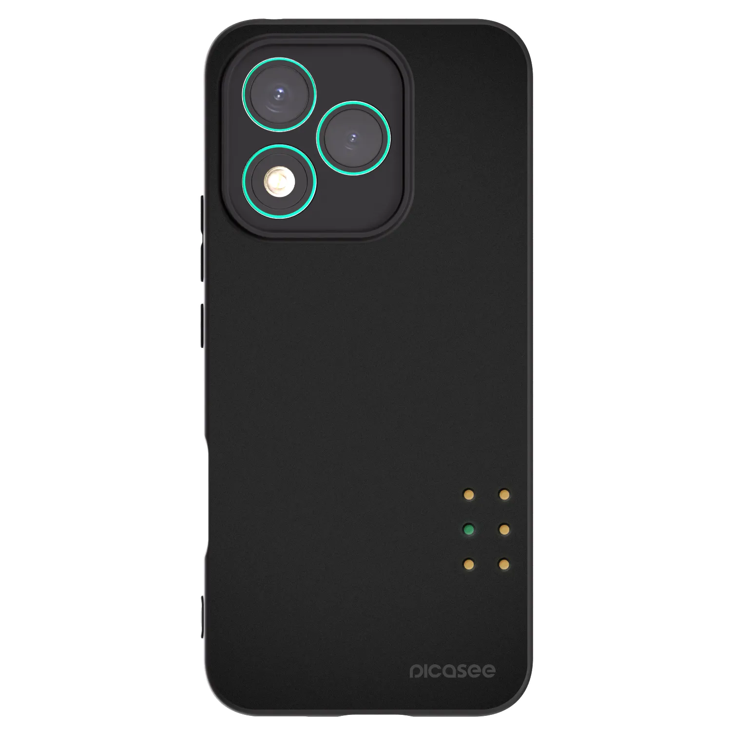Picasee fekete szilikon tok az alábbi mobiltelefonokra Honor 400 Lite 5G - Pulse