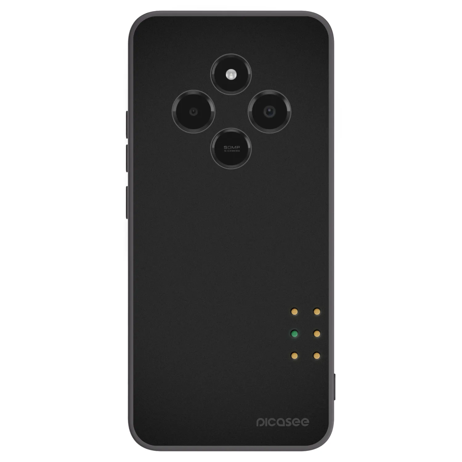 Picasee fekete szilikon tok az alábbi mobiltelefonokra Xiaomi Poco C75 - Pulse
