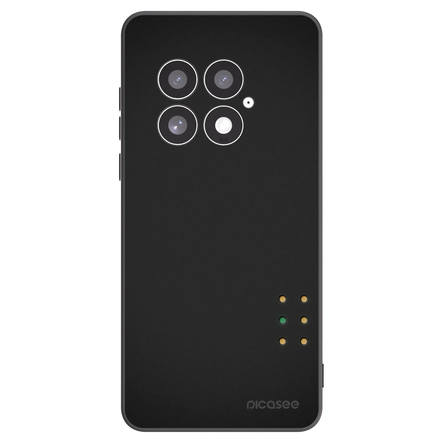 Picasee fekete szilikon tok az alábbi mobiltelefonokra OnePlus 13 5G - Pulse